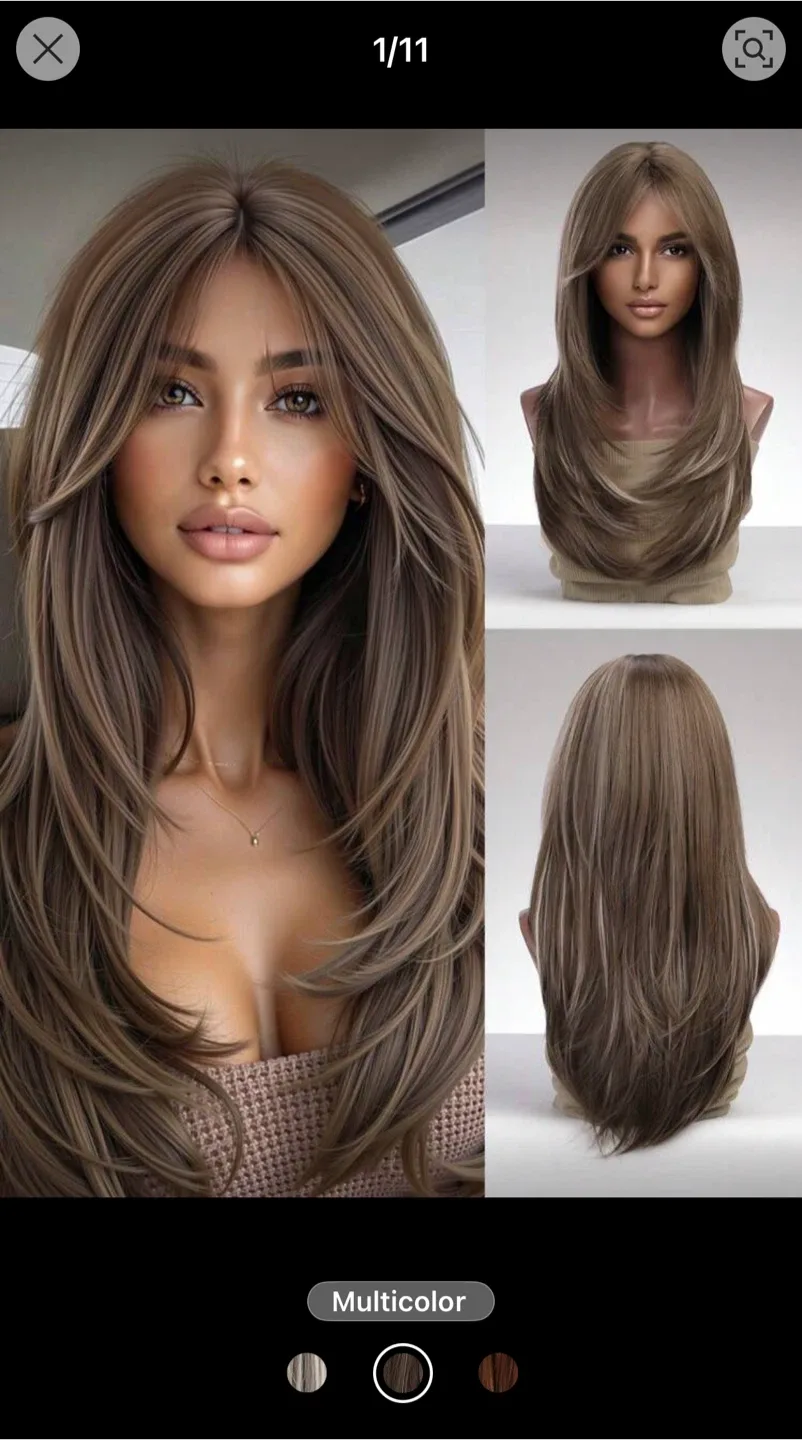 18 Inch Multicolor Wig thumbnail