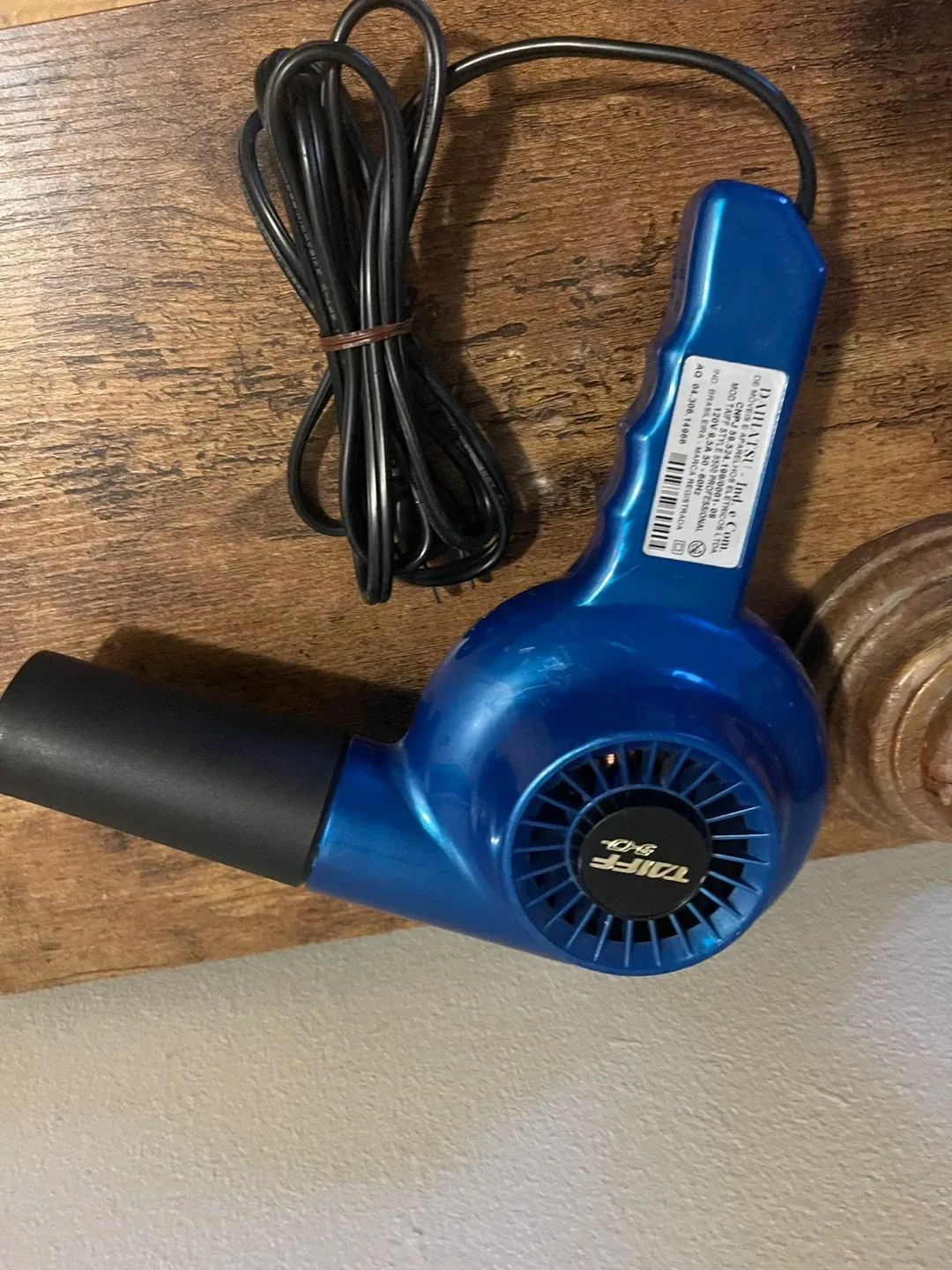 Tiff Style 500 Blue Hair Dryer image indicator(2)