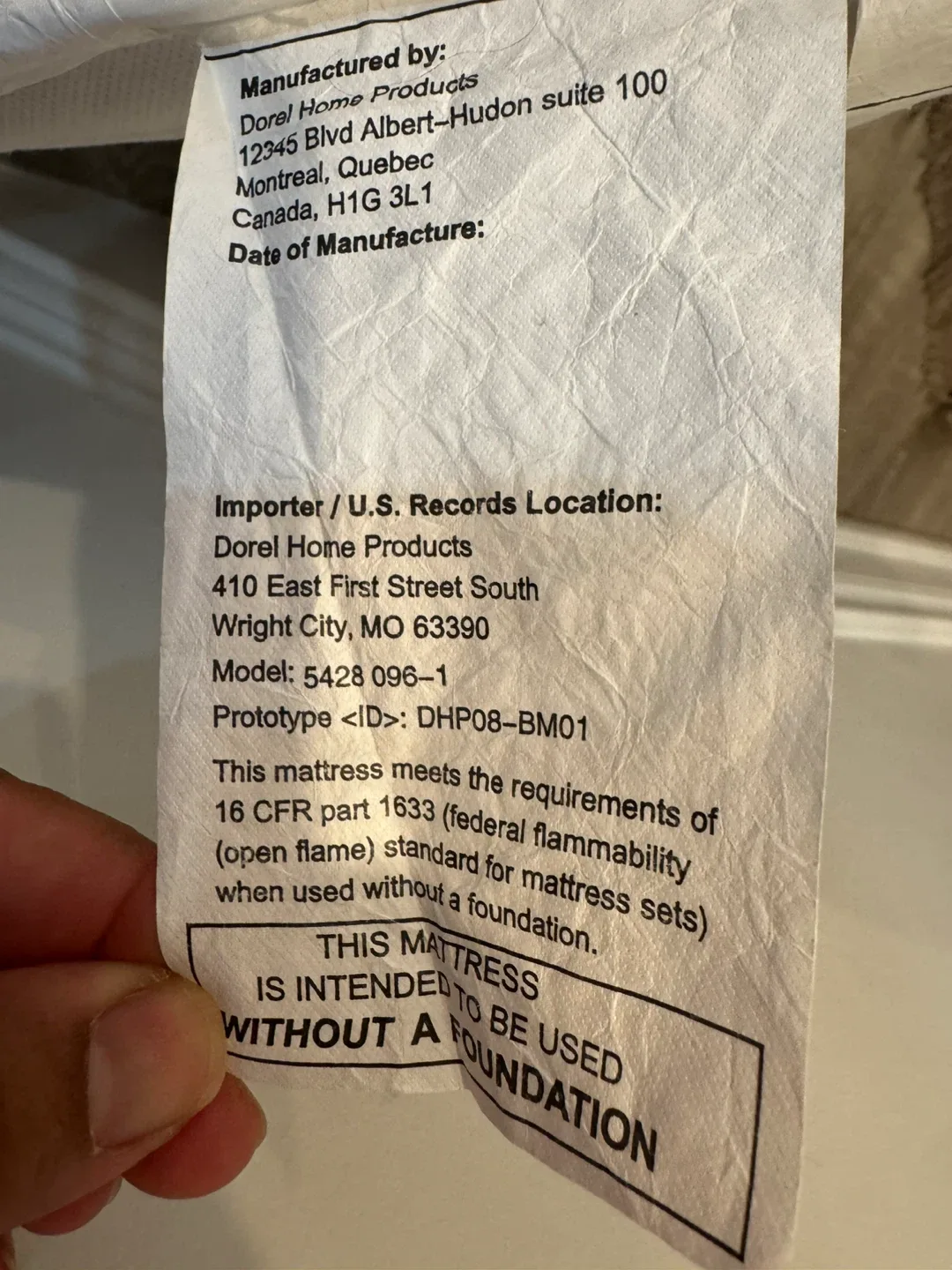 Safety 1st Toddler Mattress - 52 x 27.5 inches image indicator(2)