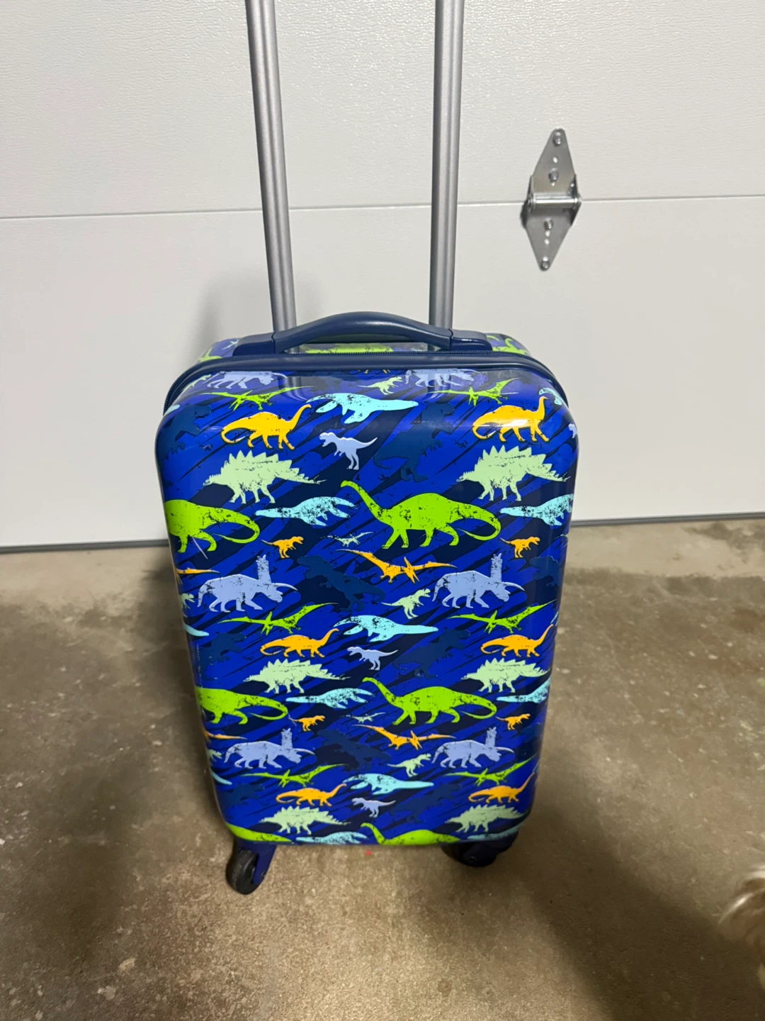Dinosaur Print Kids Rolling Suitcase - photo 2