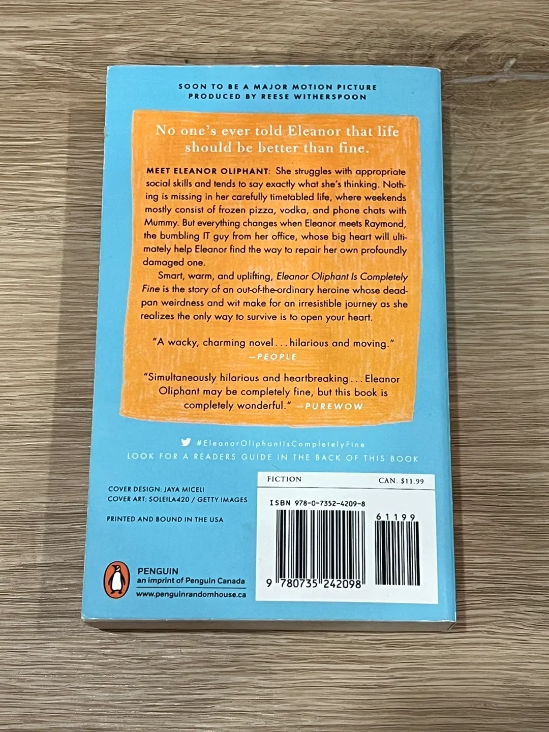 Eleanor Oliphant is Completely Fine by Gail Honeyman image indicator(3)