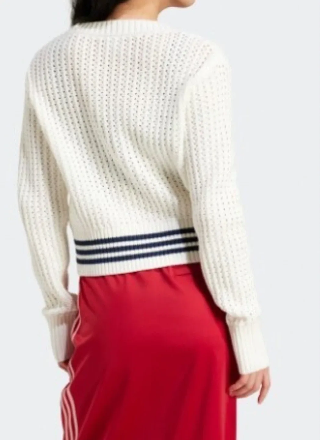 Adidas Women's Cropped Cardigan image indicator(2)