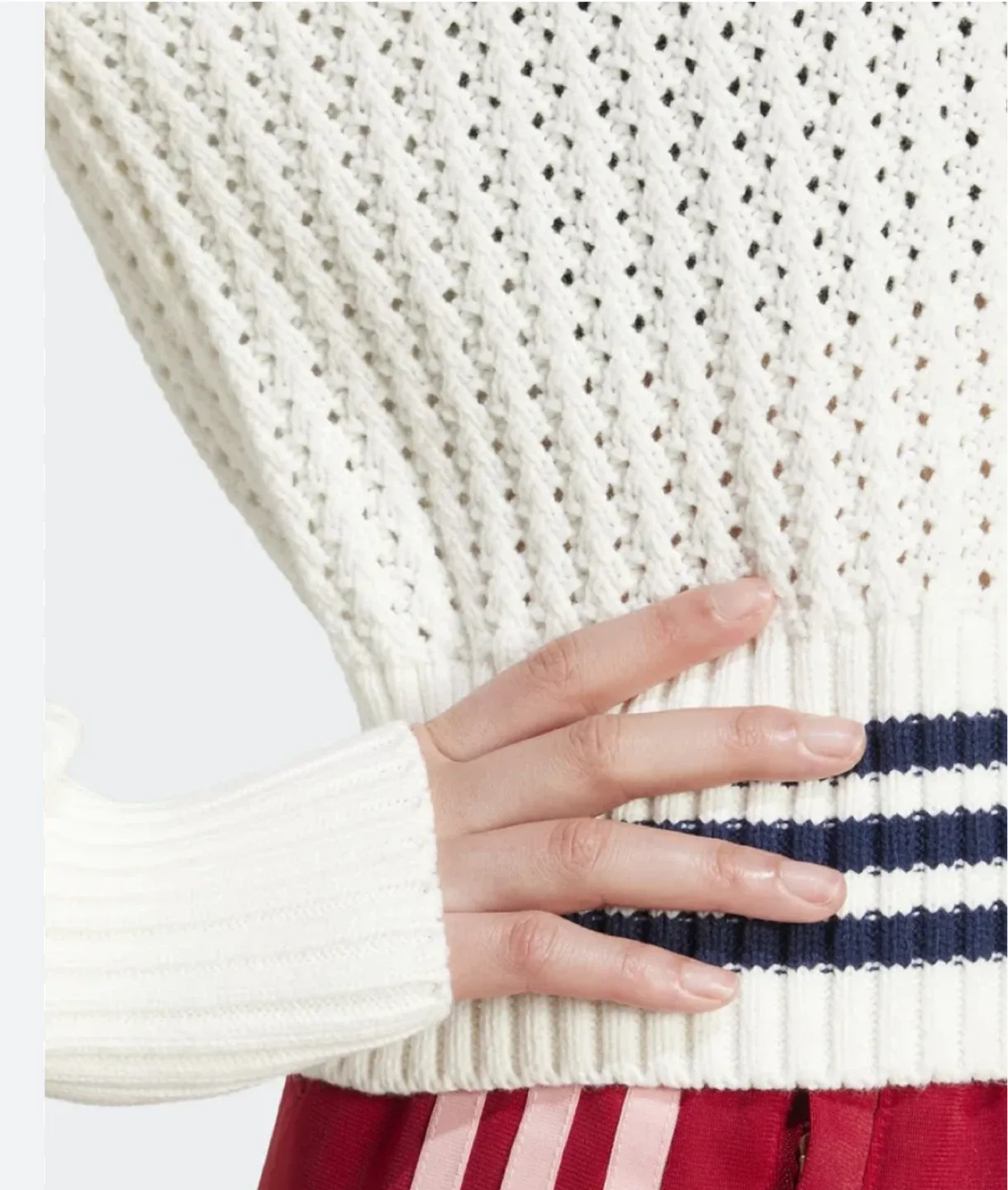 Adidas Women's Cropped Cardigan image indicator(3)