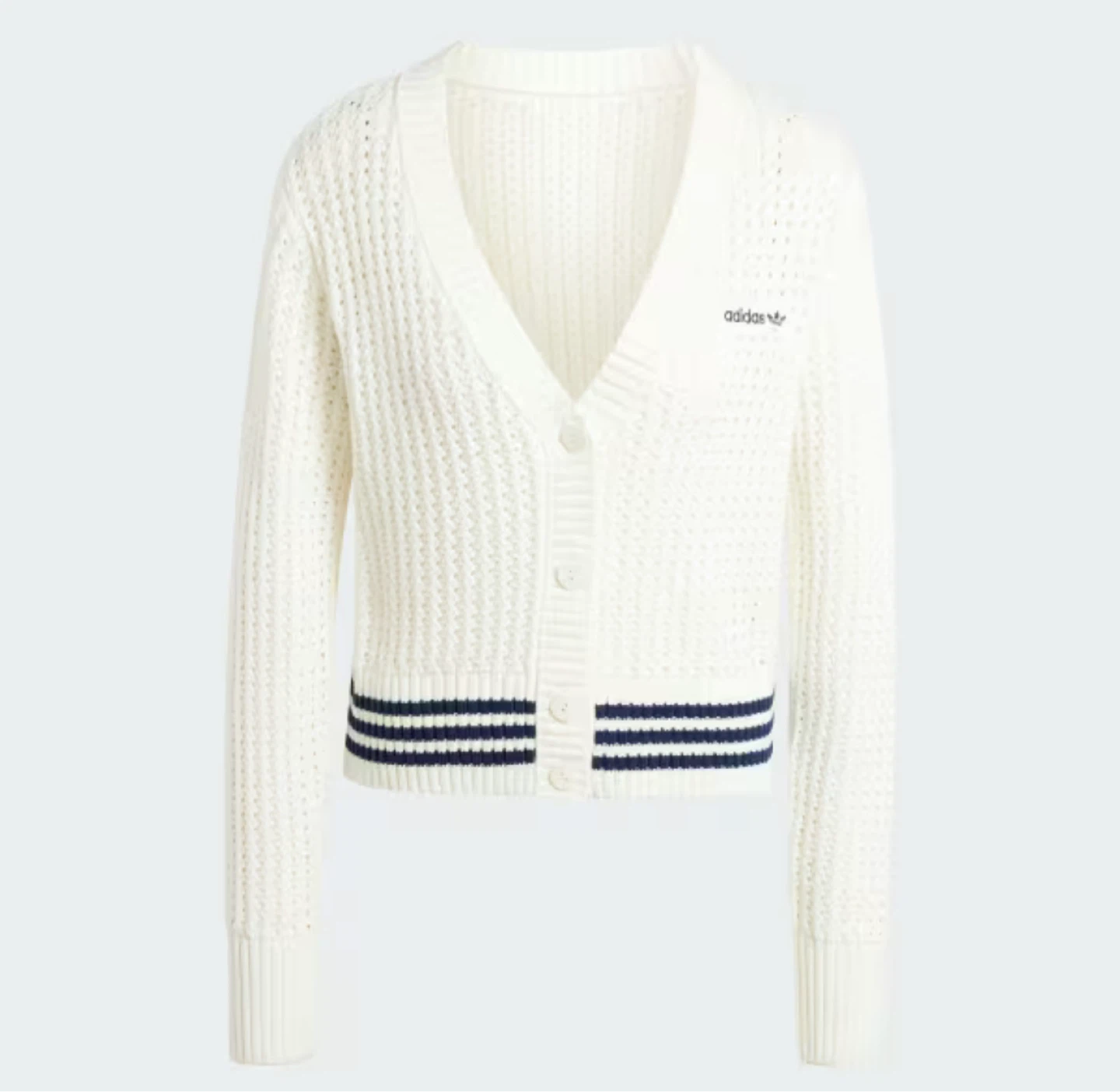 Adidas Women's Cropped Cardigan - photo 4