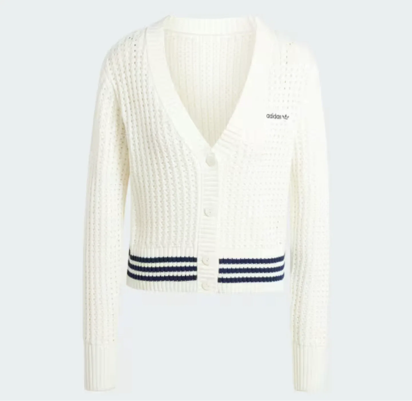 Adidas Women's Cropped Cardigan image indicator(4)