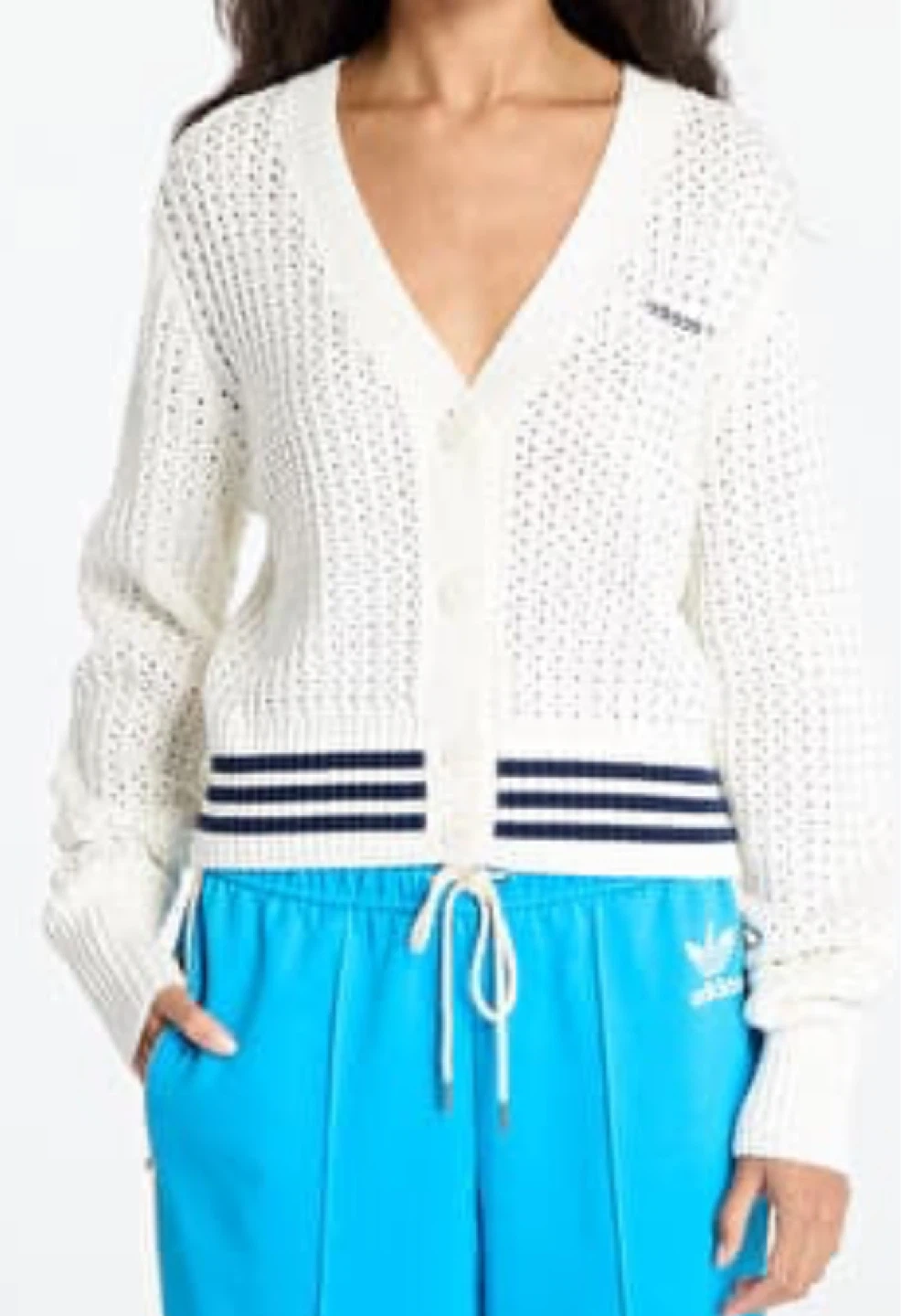 Adidas Women's Cropped Cardigan - photo 5