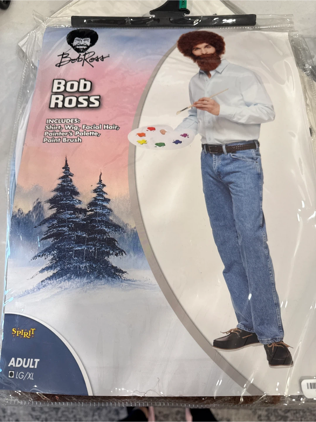 Bob Ross Costume - Adult LG/XL