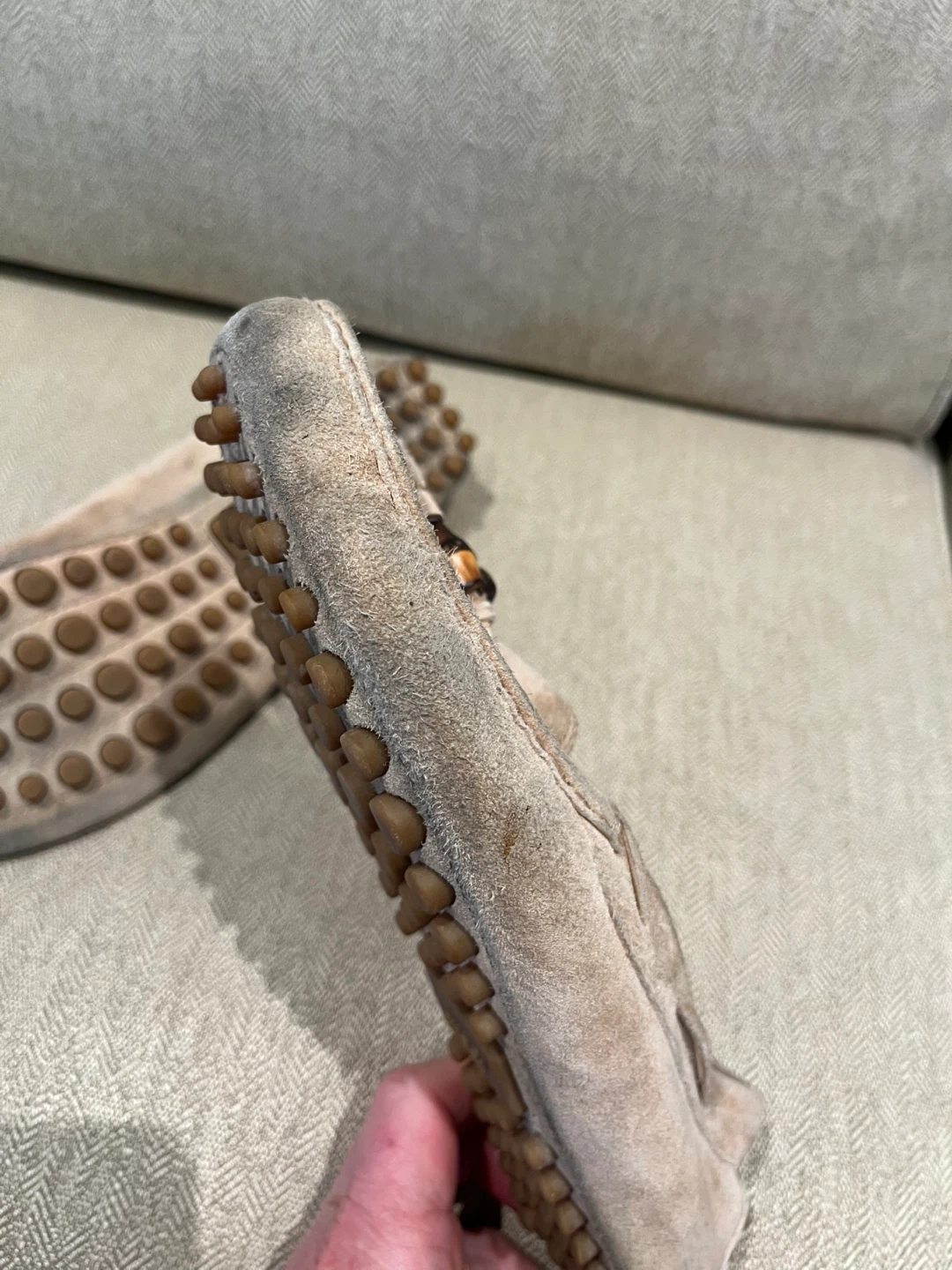 Gucci Women’s suede loafers / slippers - photo 3