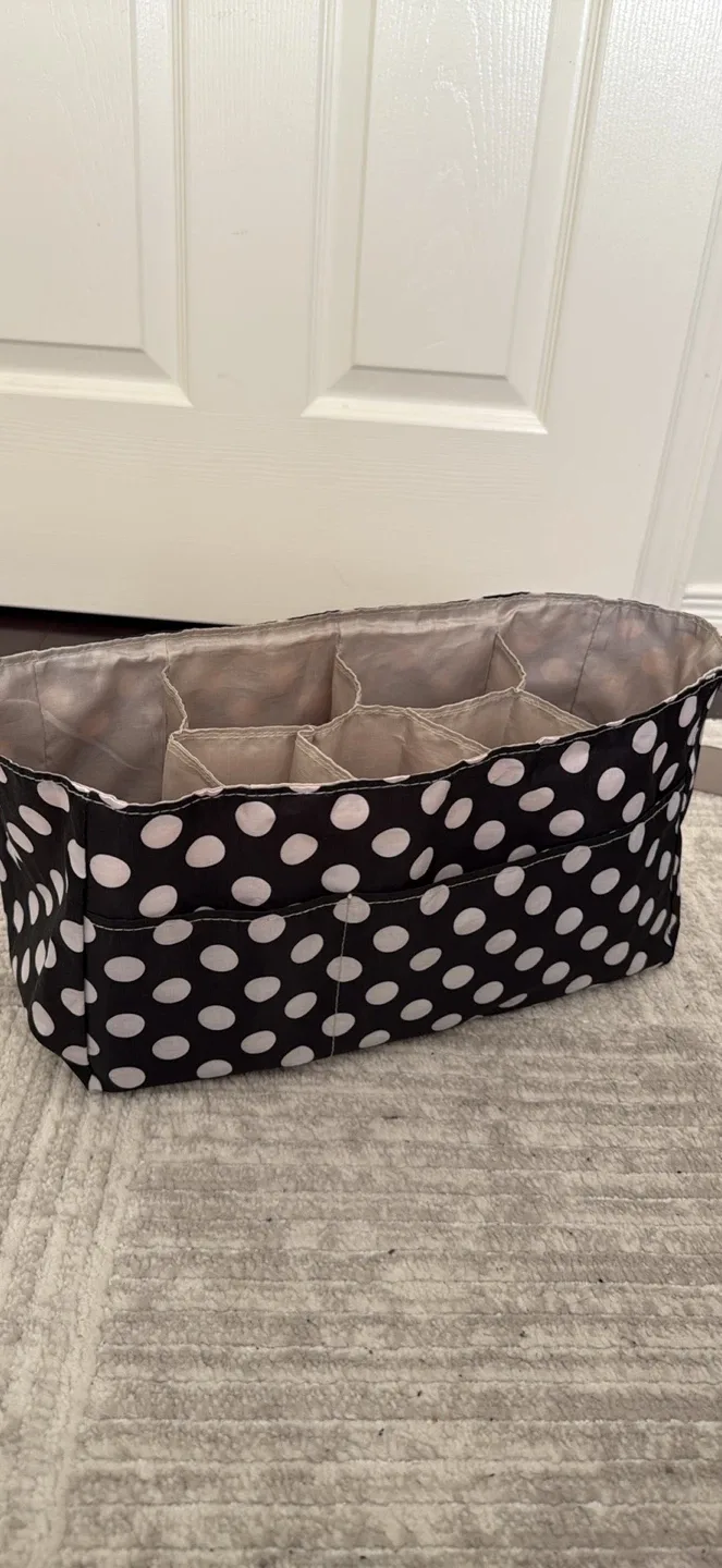 Diaper bag Polka Dot Organizer Tote image indicator(2)