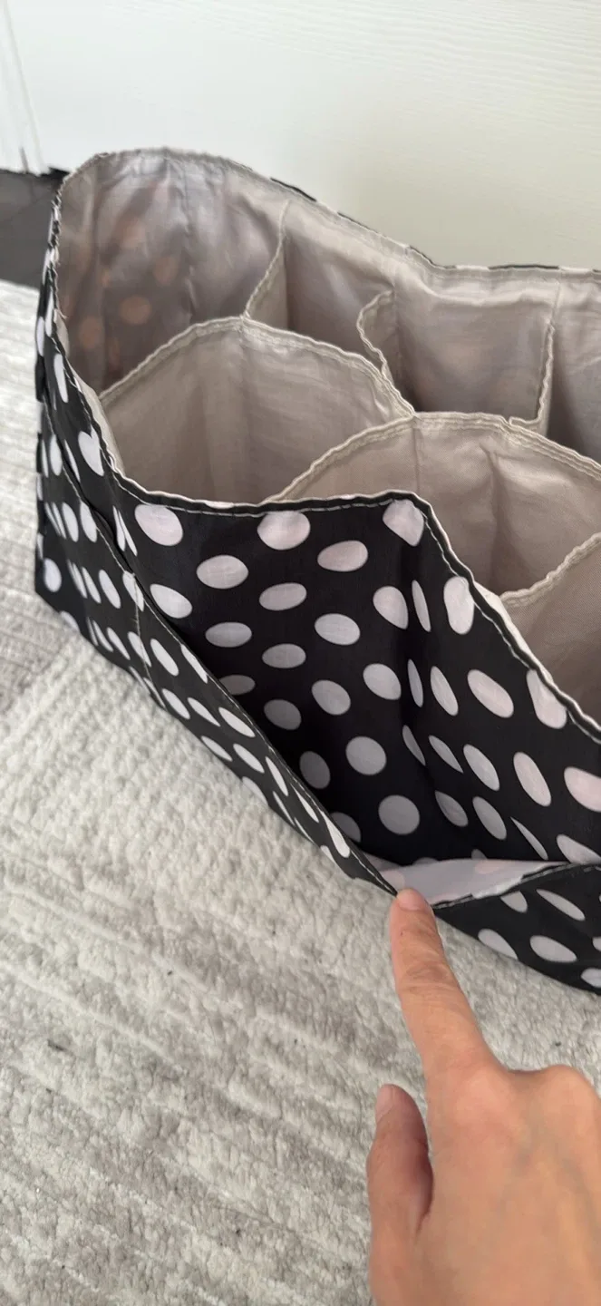 Diaper bag Polka Dot Organizer Tote image indicator(3)