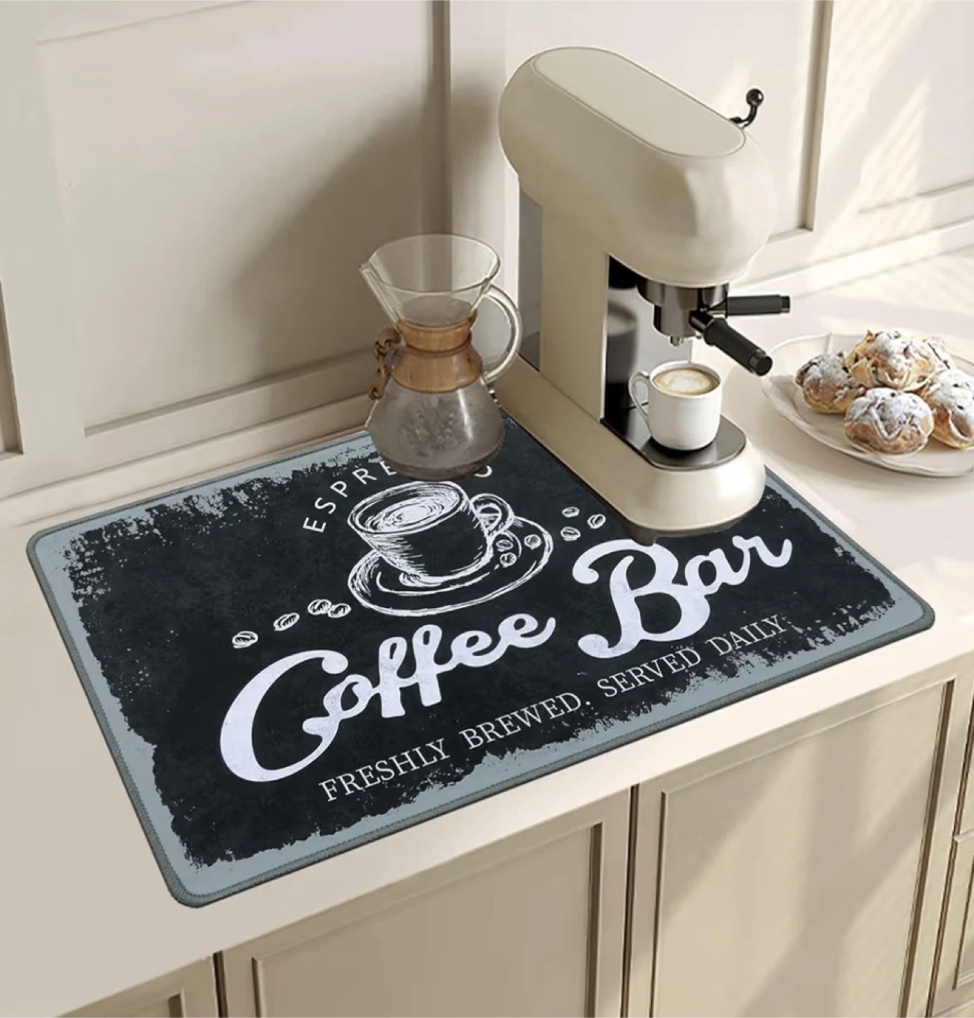 Espresso Coffee Bar Mats (Set of 2) - photo 3