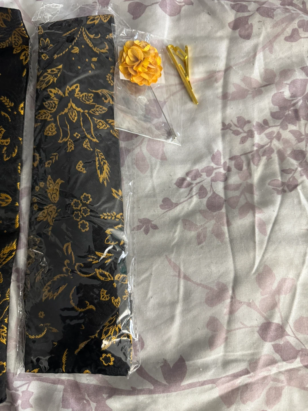 Barry Wang Black & Gold Vest Set - New - photo 3