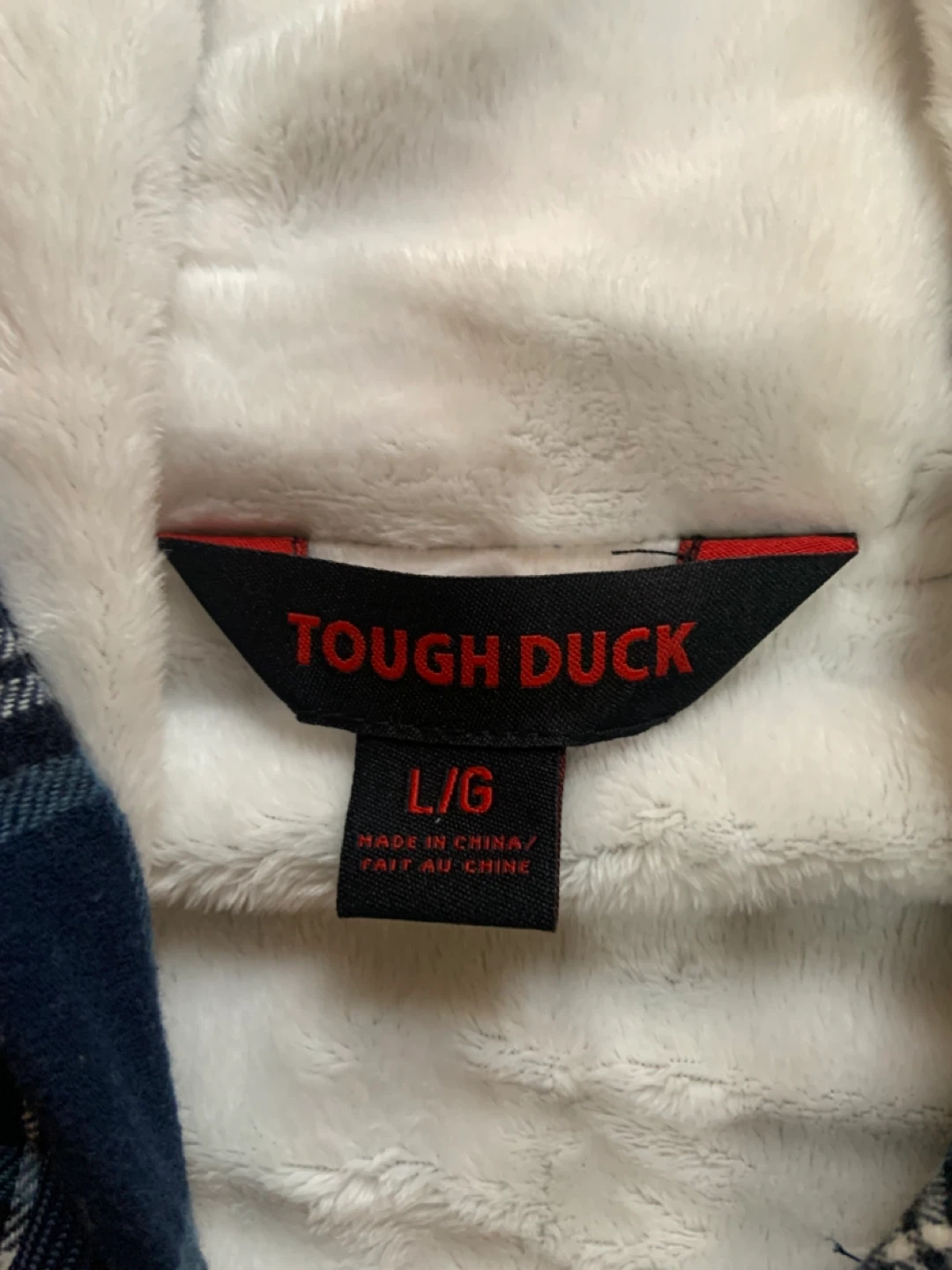 Women’s Tough Duck x Pepsi Flannel Hoodie - Size L - photo 2