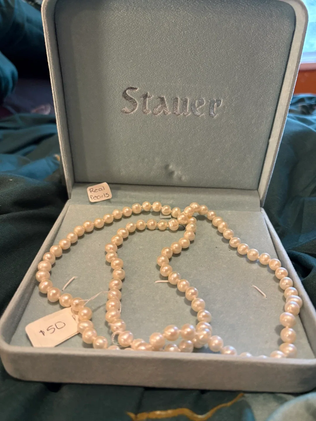 Stauer Real Pearl Necklace image indicator(2)