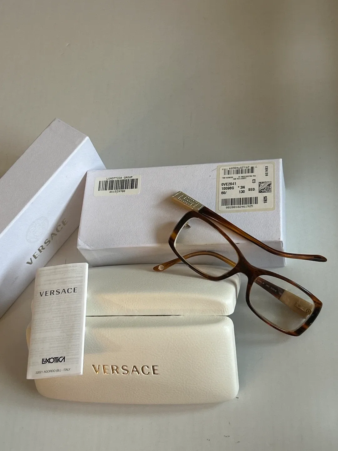 Versace Eyeglasses Frame -  MOD. 3121-B Eyeglasses image indicator(10)