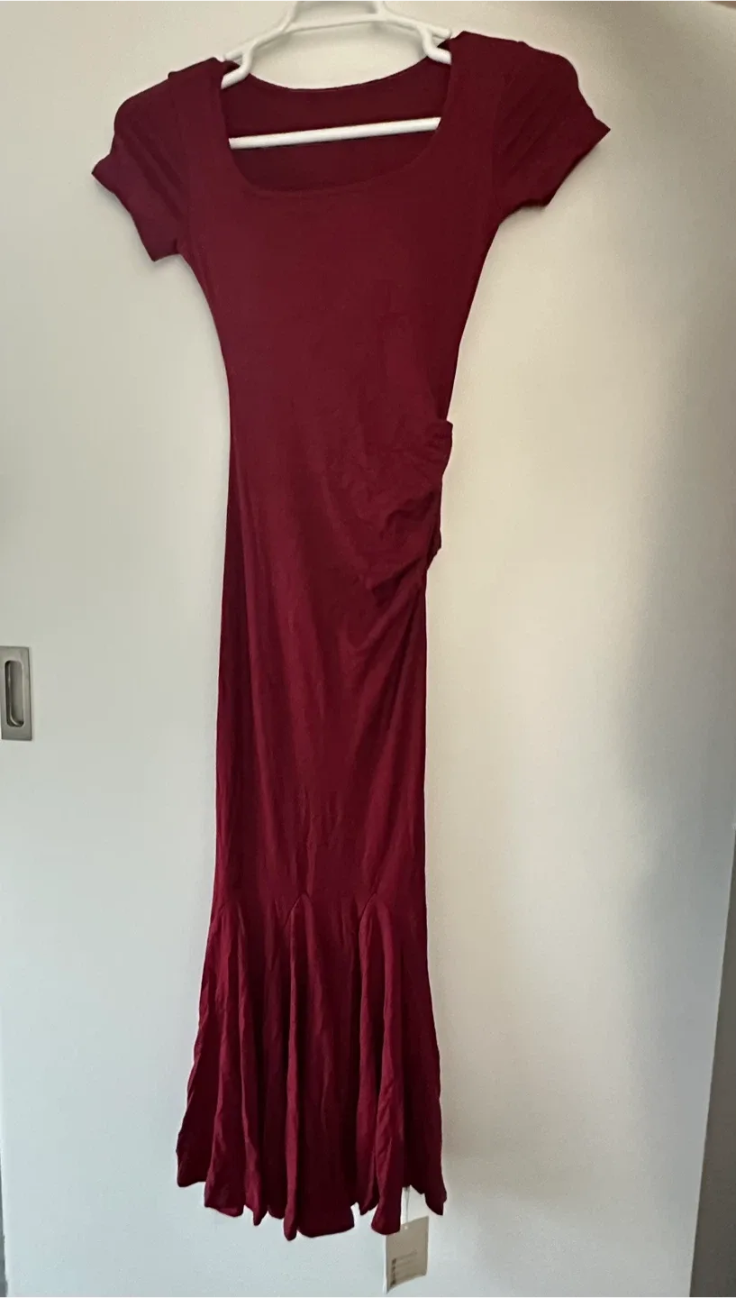 Burgundy Maxi Dress