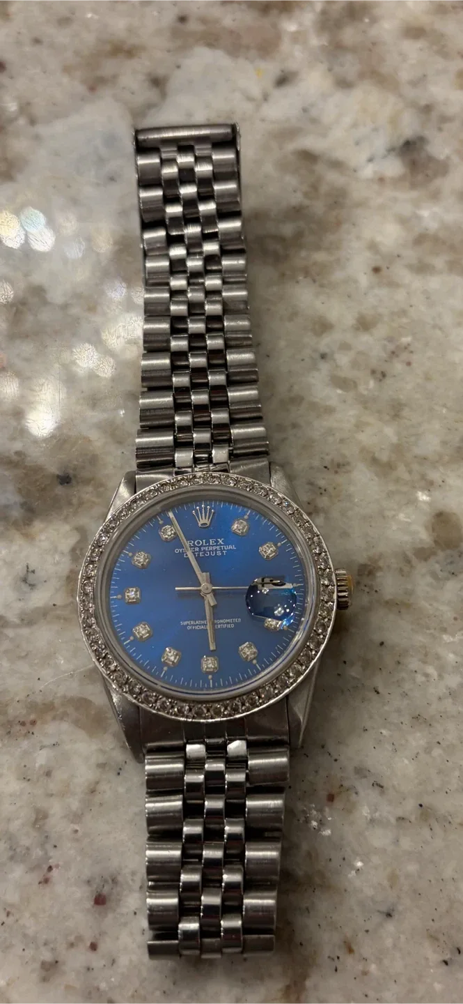 Rolex watch 36 mm image indicator(3)