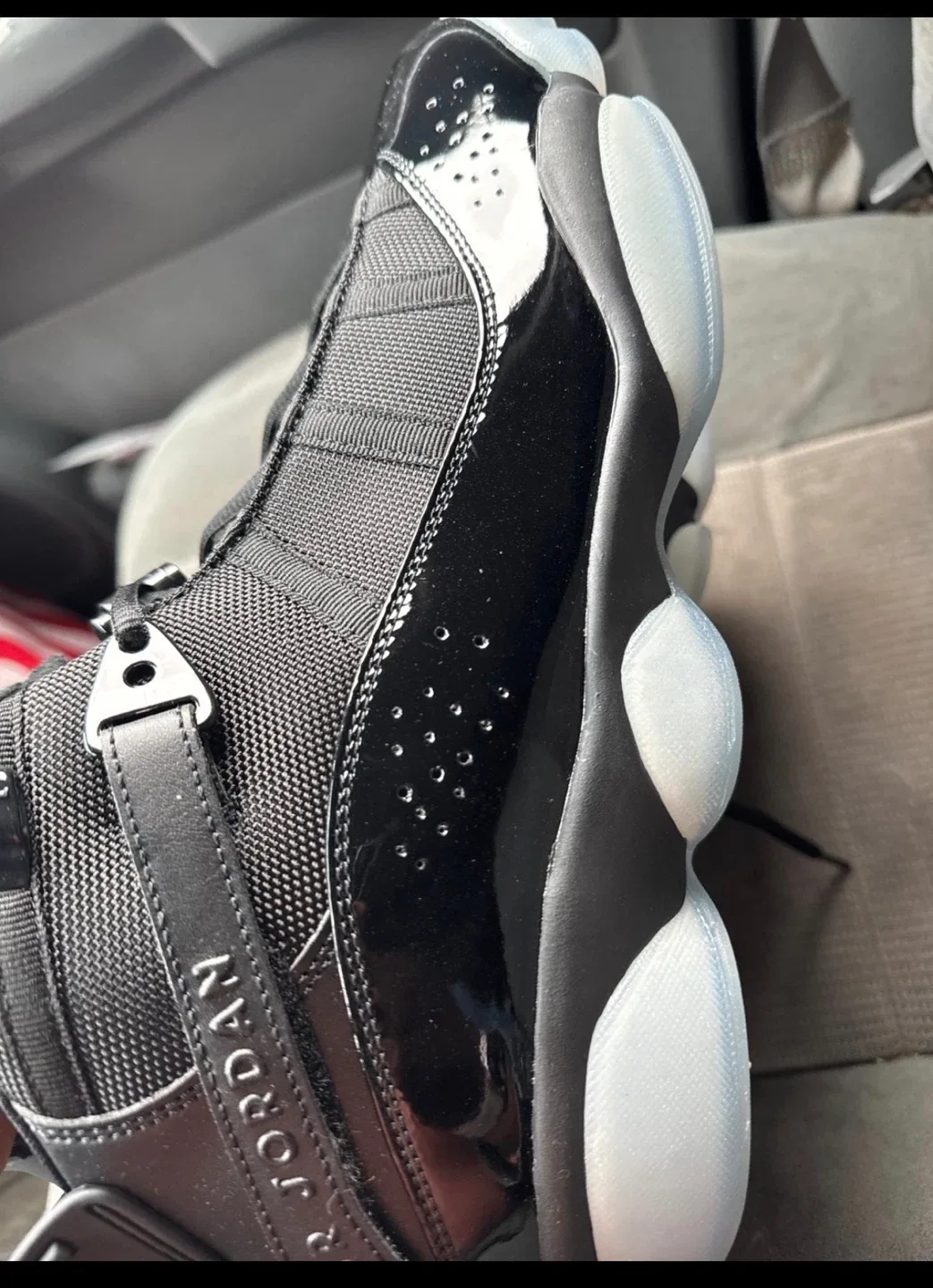 Air Jordan 6 Rings Black, Size 14 image indicator(6)