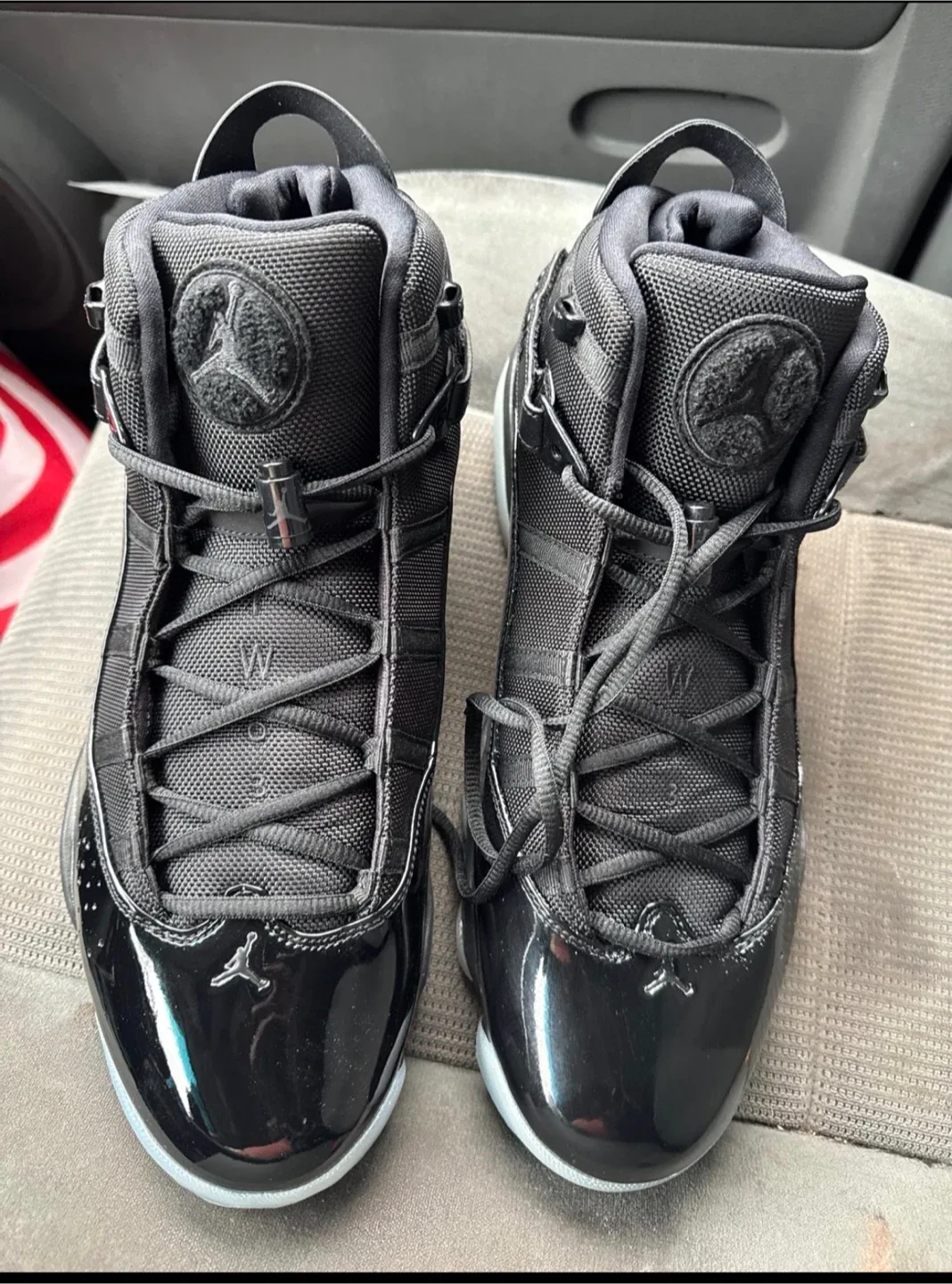 Air Jordan 6 Rings Black, Size 14