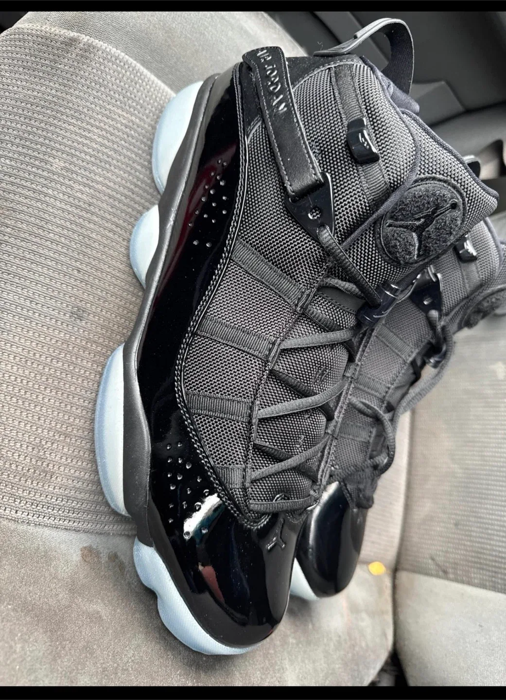 Air Jordan 6 Rings Black, Size 14 image indicator(2)