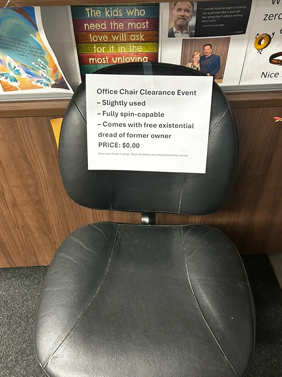 3 Office Chairs - Free image indicator(3)