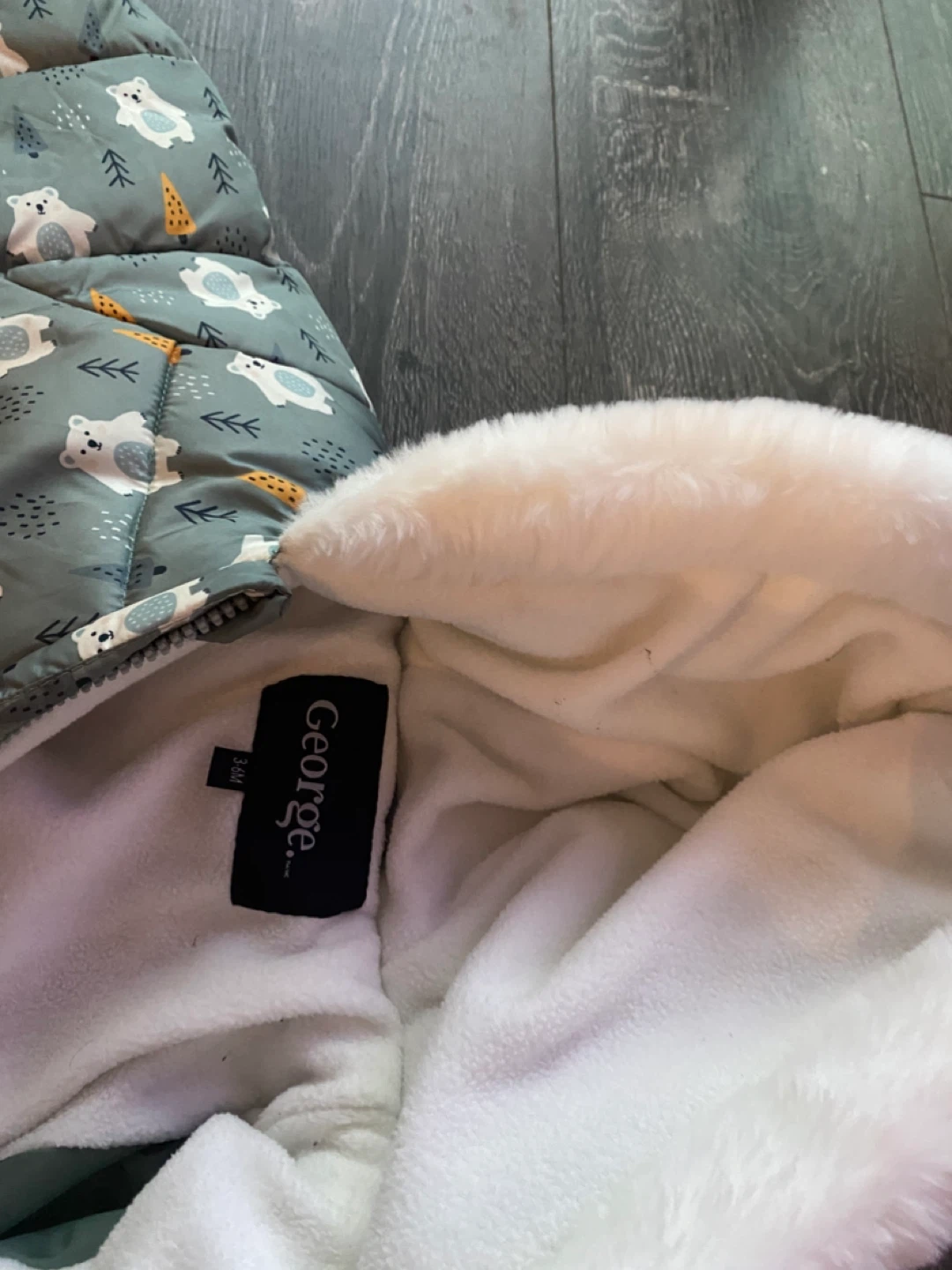 George Baby Snowsuit - 3-6M