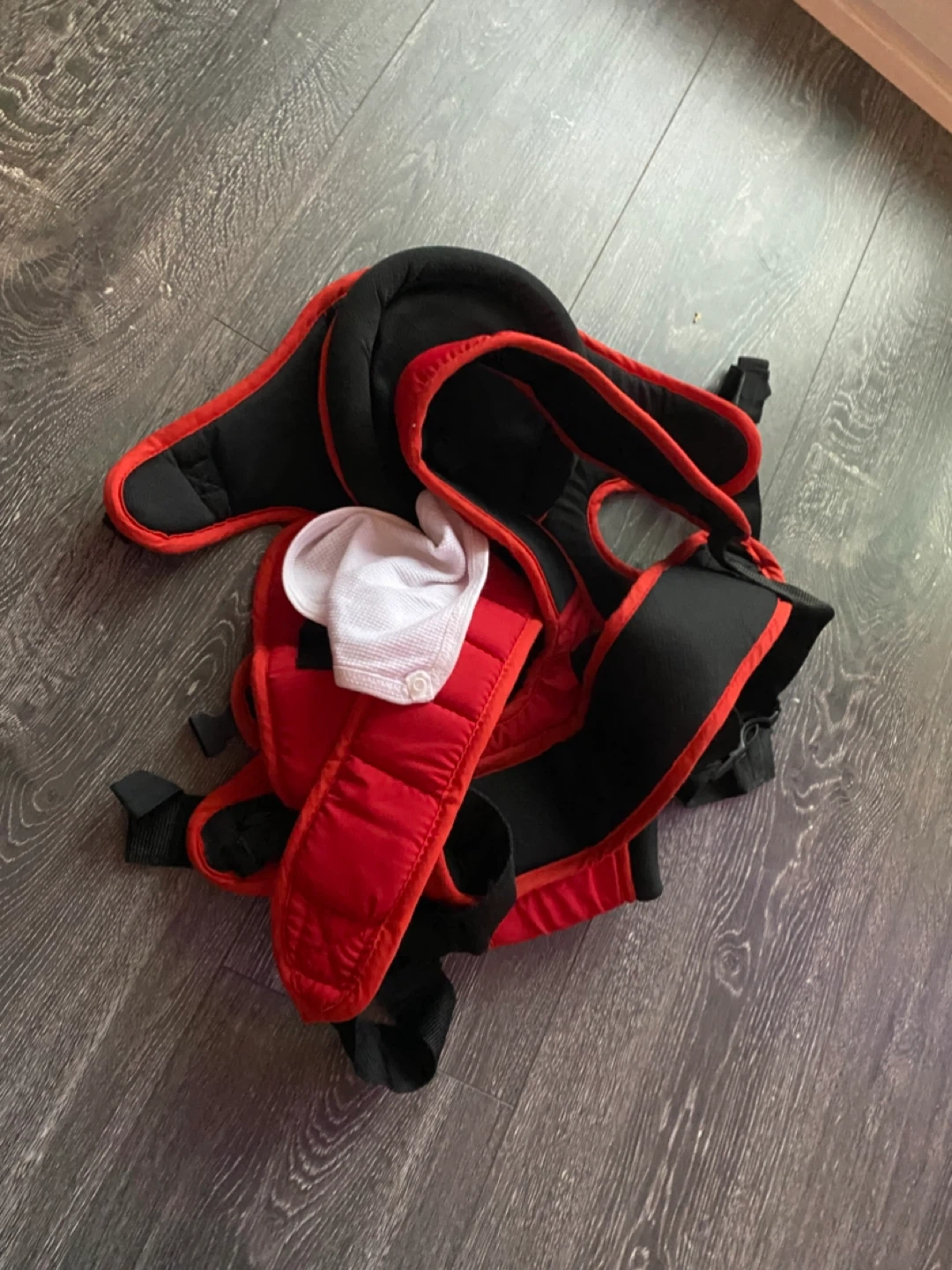 Chinmay Kids Baby Carrier - Red & Black