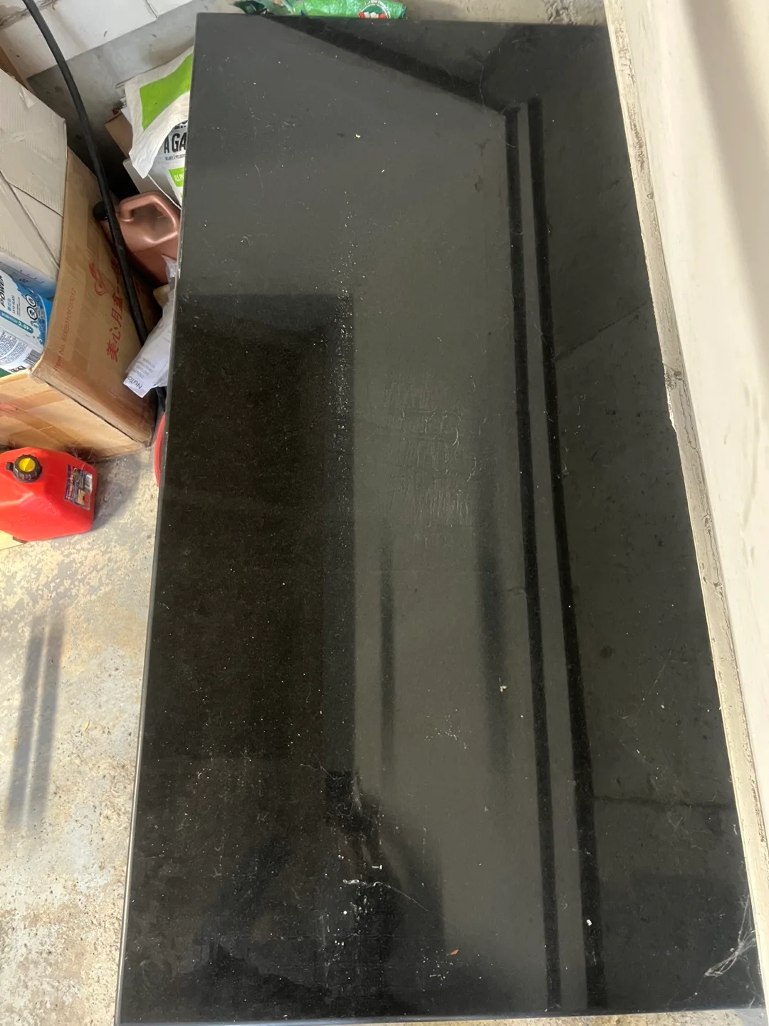 Black Granite Countertop, perfect for condo dining room thumbnail