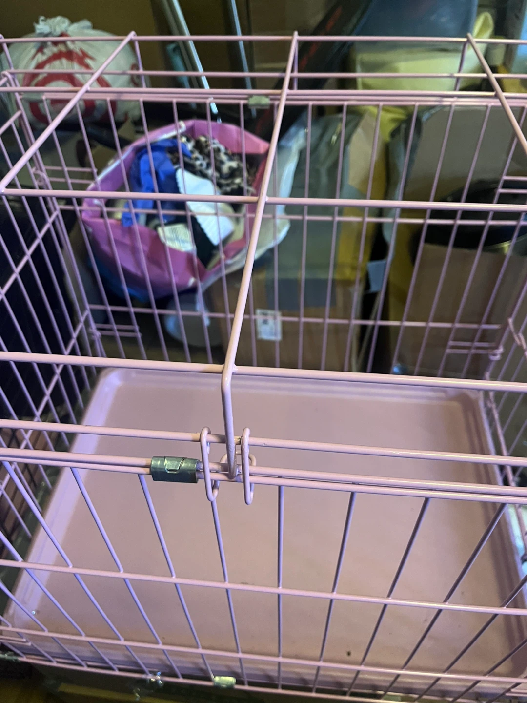 Pink Dog Crate
