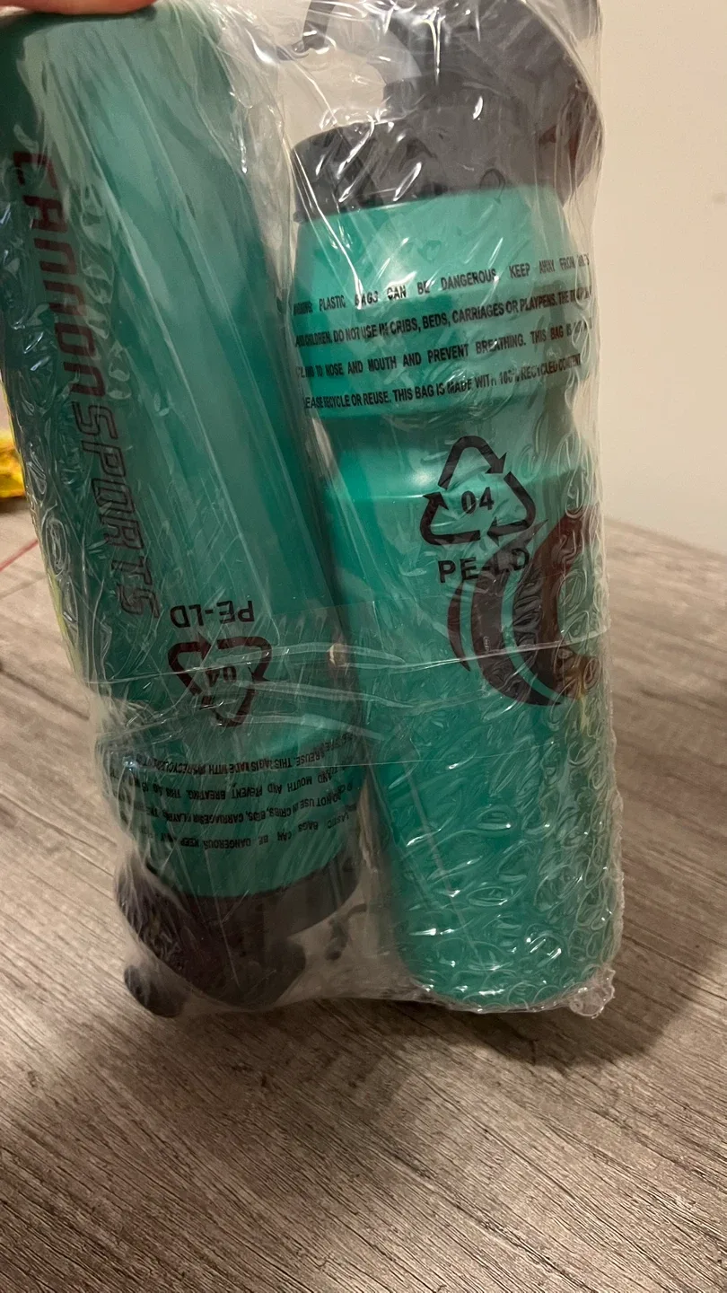 New Training Sports Water Bottles - Set of 2 thumbnail