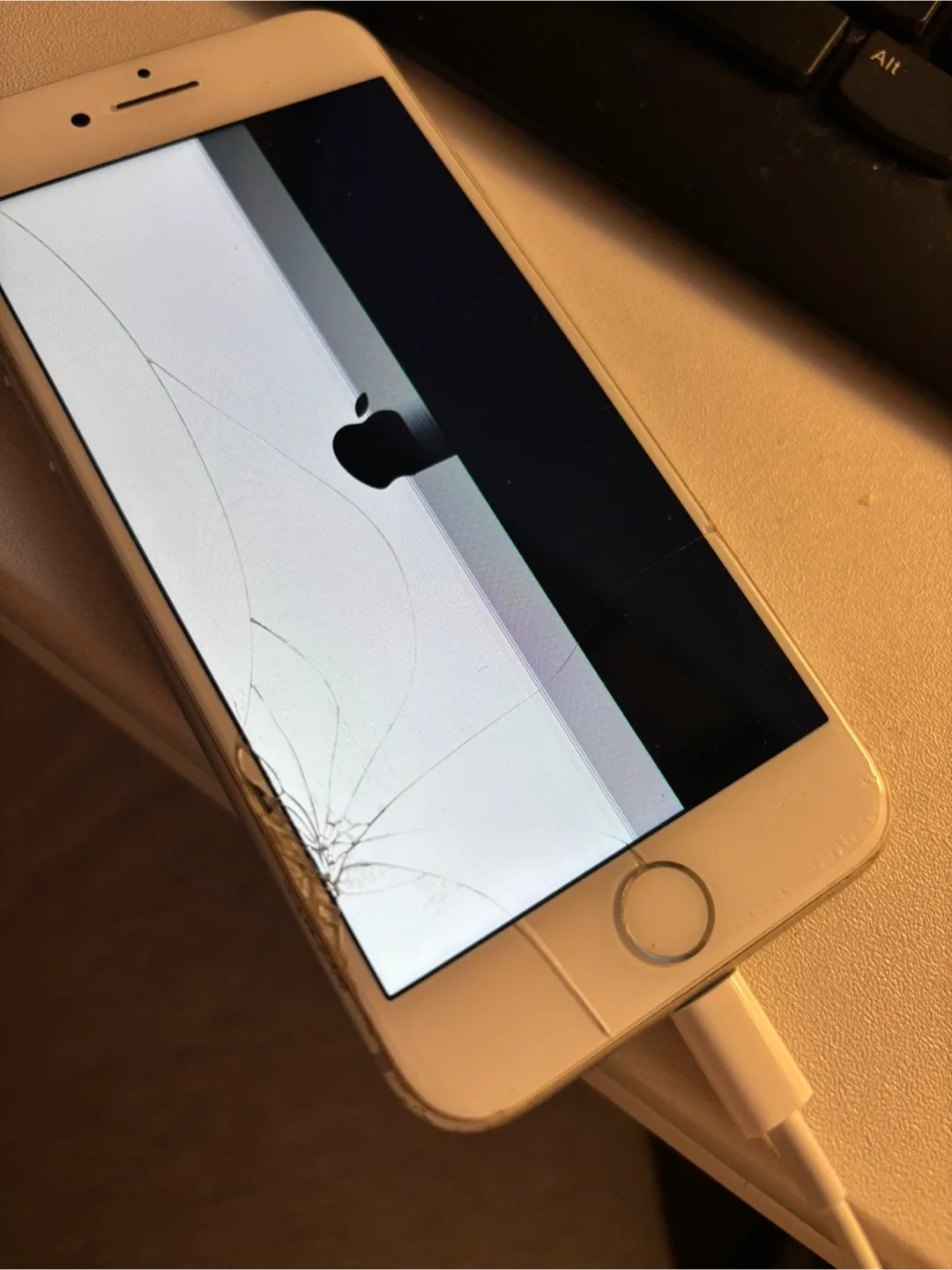 Cracked iPhone 8 - For Parts image indicator(4)