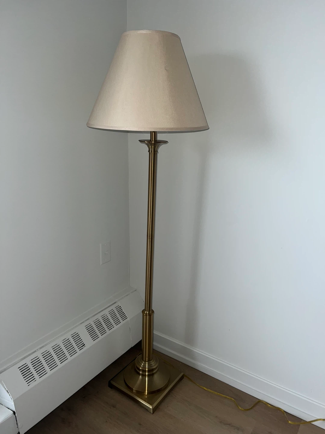 Brass Finish Floor Lamp