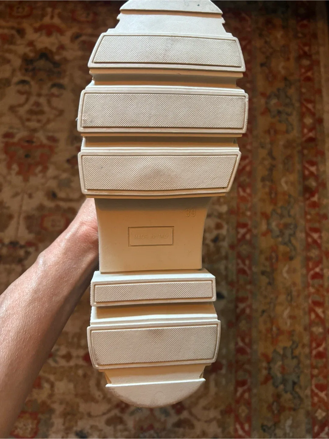 Beige Platform Boots - Made in Italy image indicator(3)