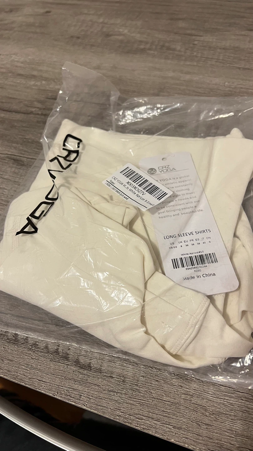 CRZ YOGA Long Sleeve Shirt - XS - New - photo 2