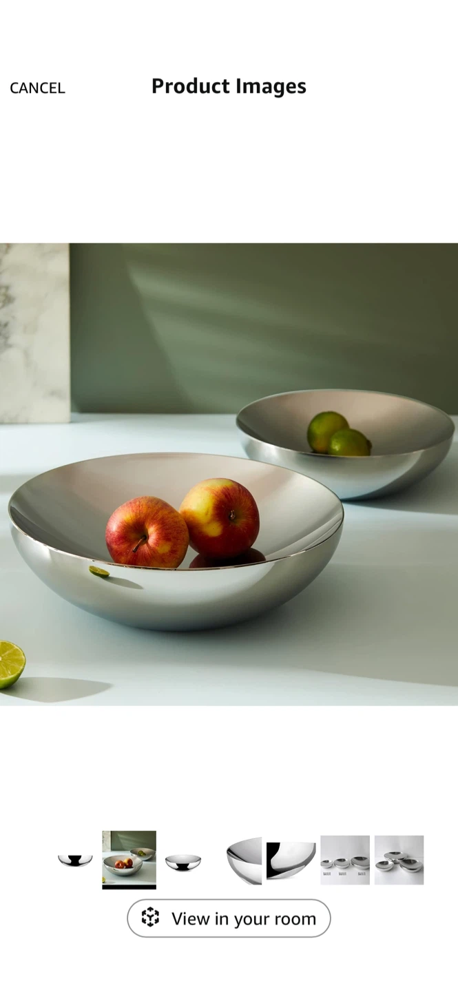 Alessi Double Fruit Bowl – 32cm - photo 2
