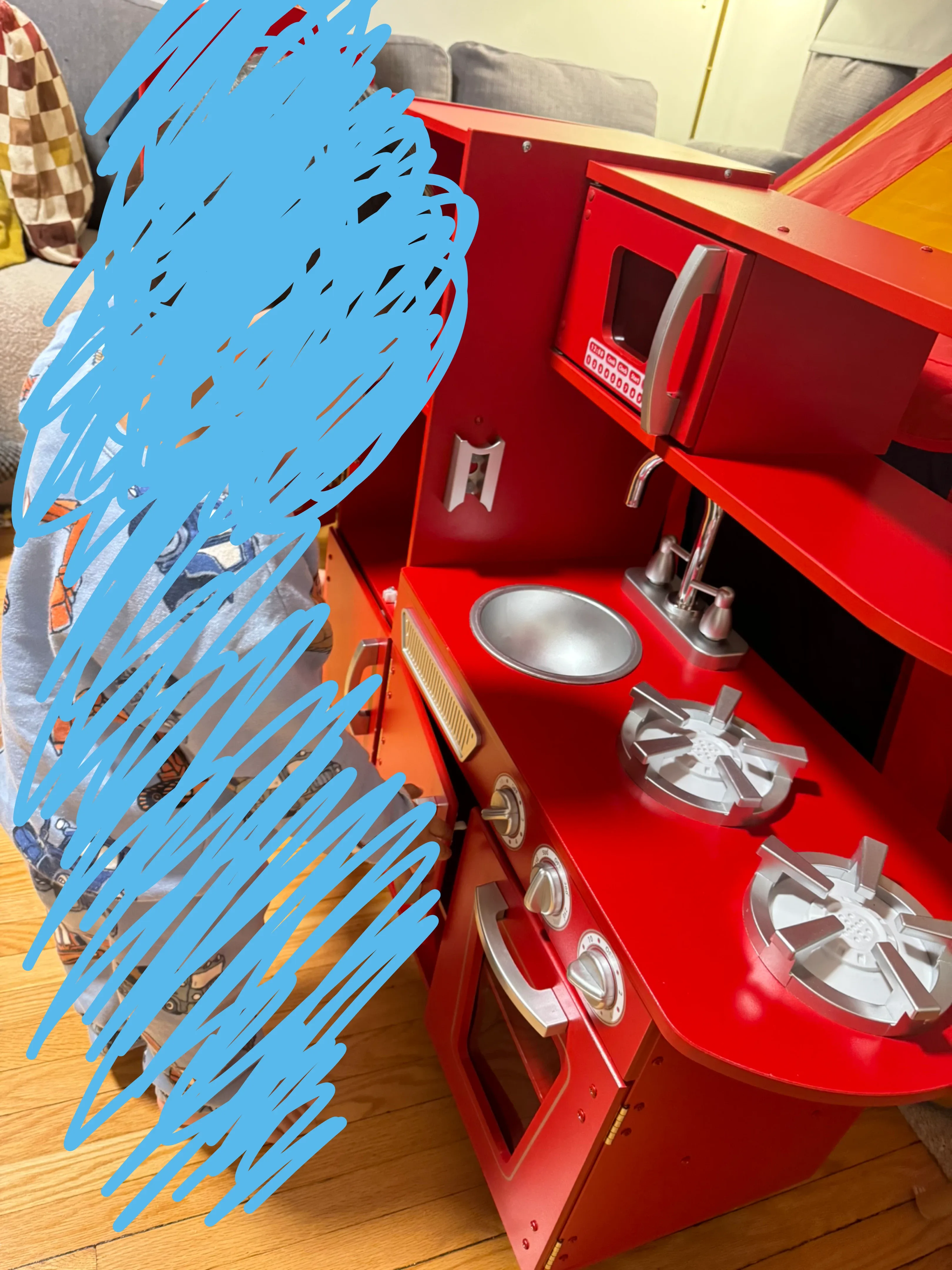 KidKraft Vintage Play Kitchen - Red image indicator(3)