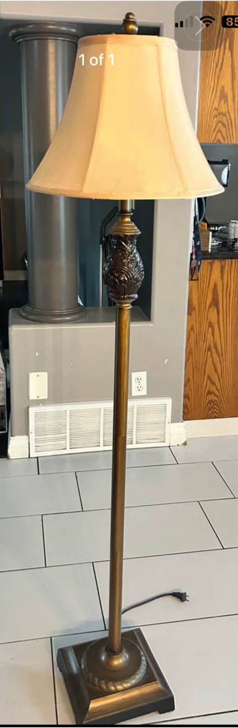 Vintage Style Floor Lamp x 2