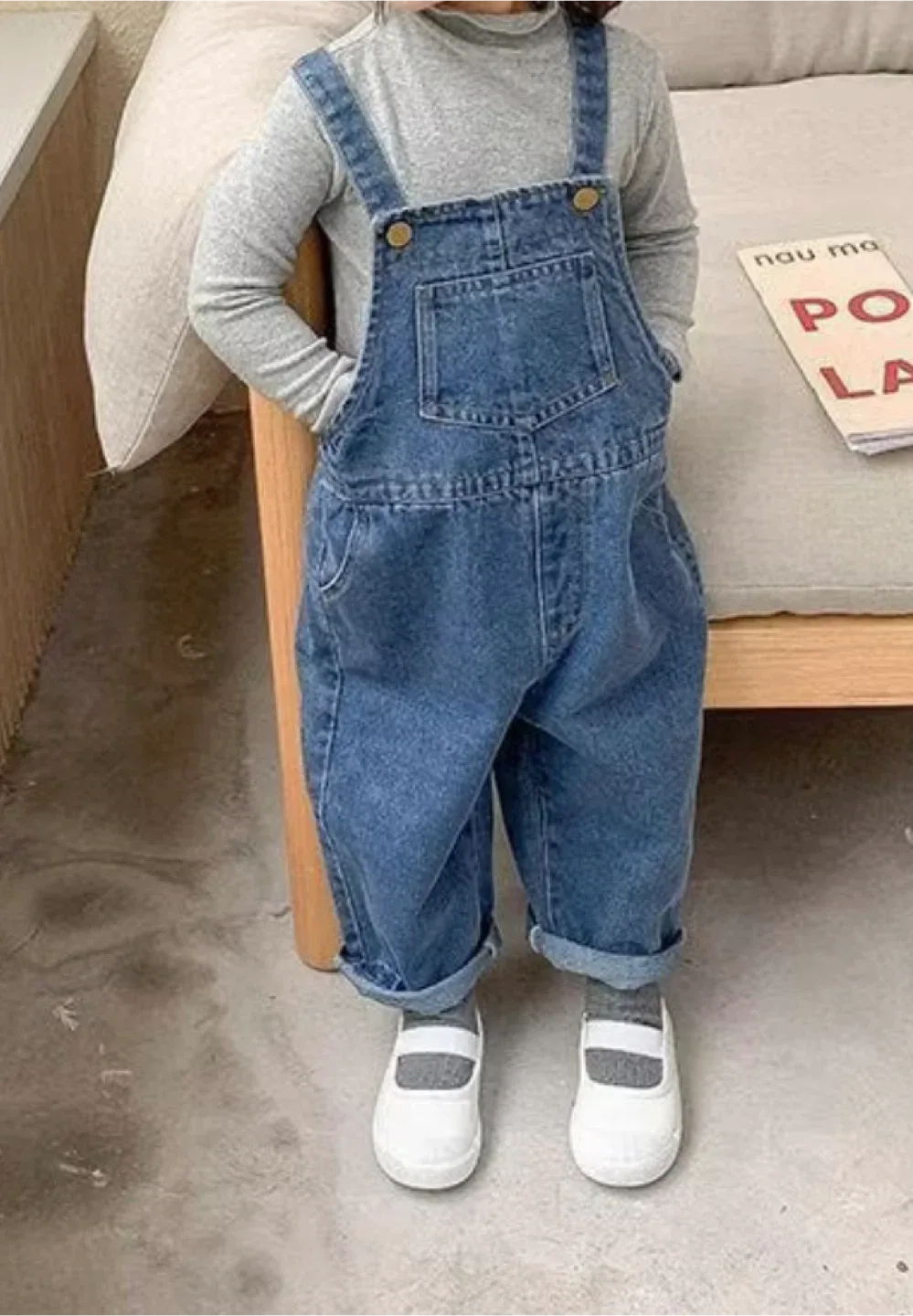 Kids Denim Overalls