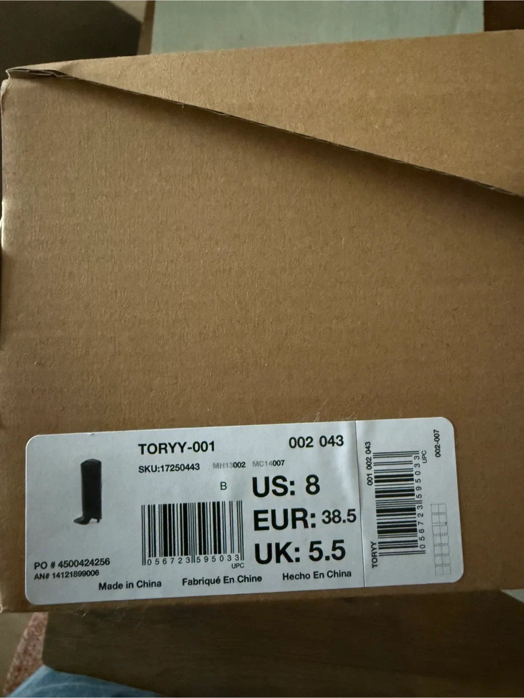 Call it spring Black Leather Knee High Boots image indicator(8)