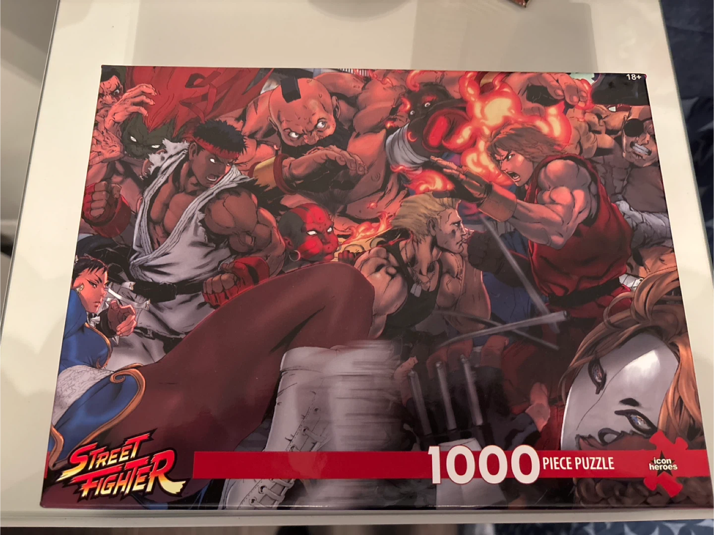 Street Fighter 1000 Piece Puzzle - Icon Heroes