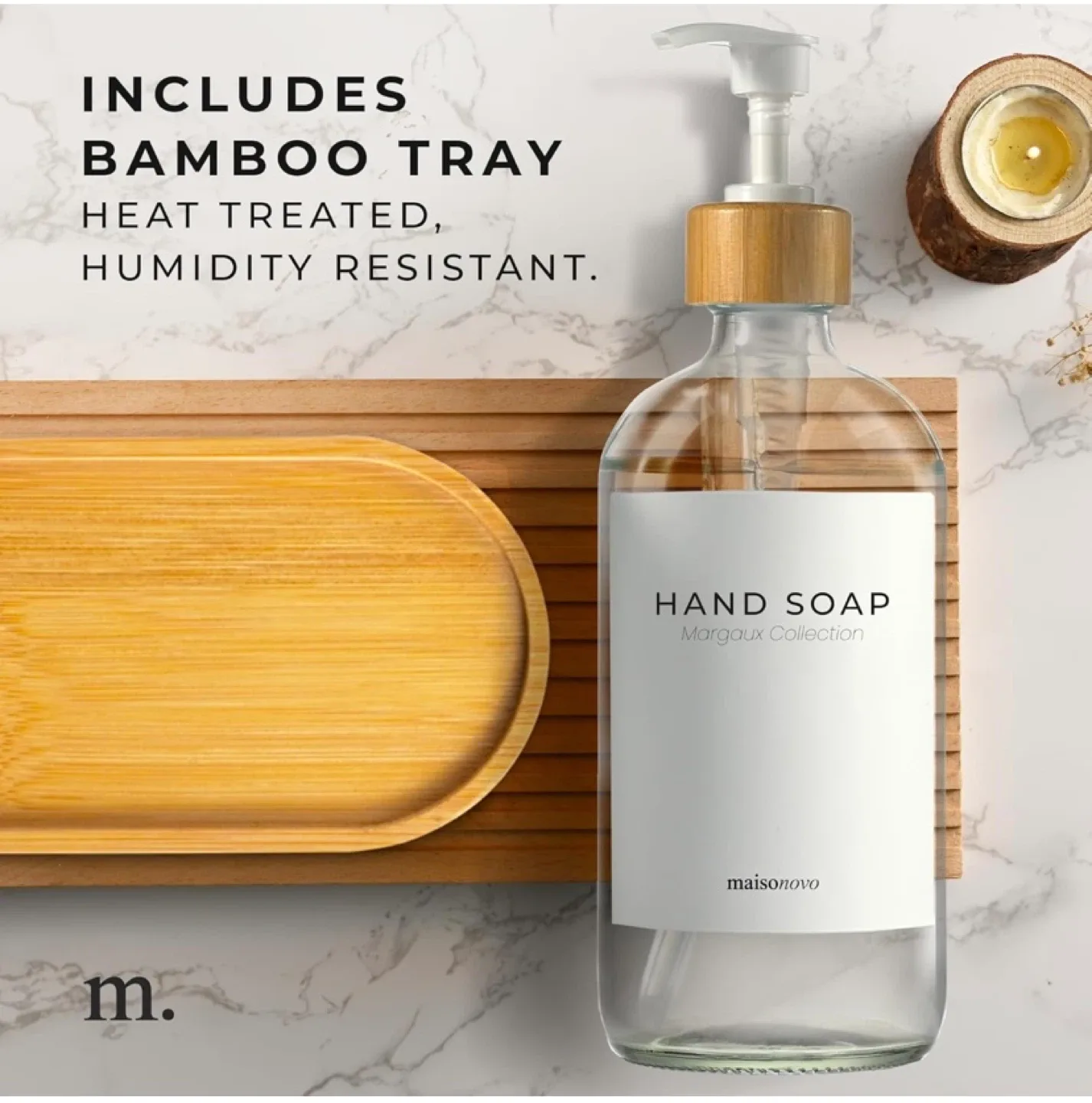 New Glass Soap Dispenser Bathroom/Kitchen Set image indicator(7)