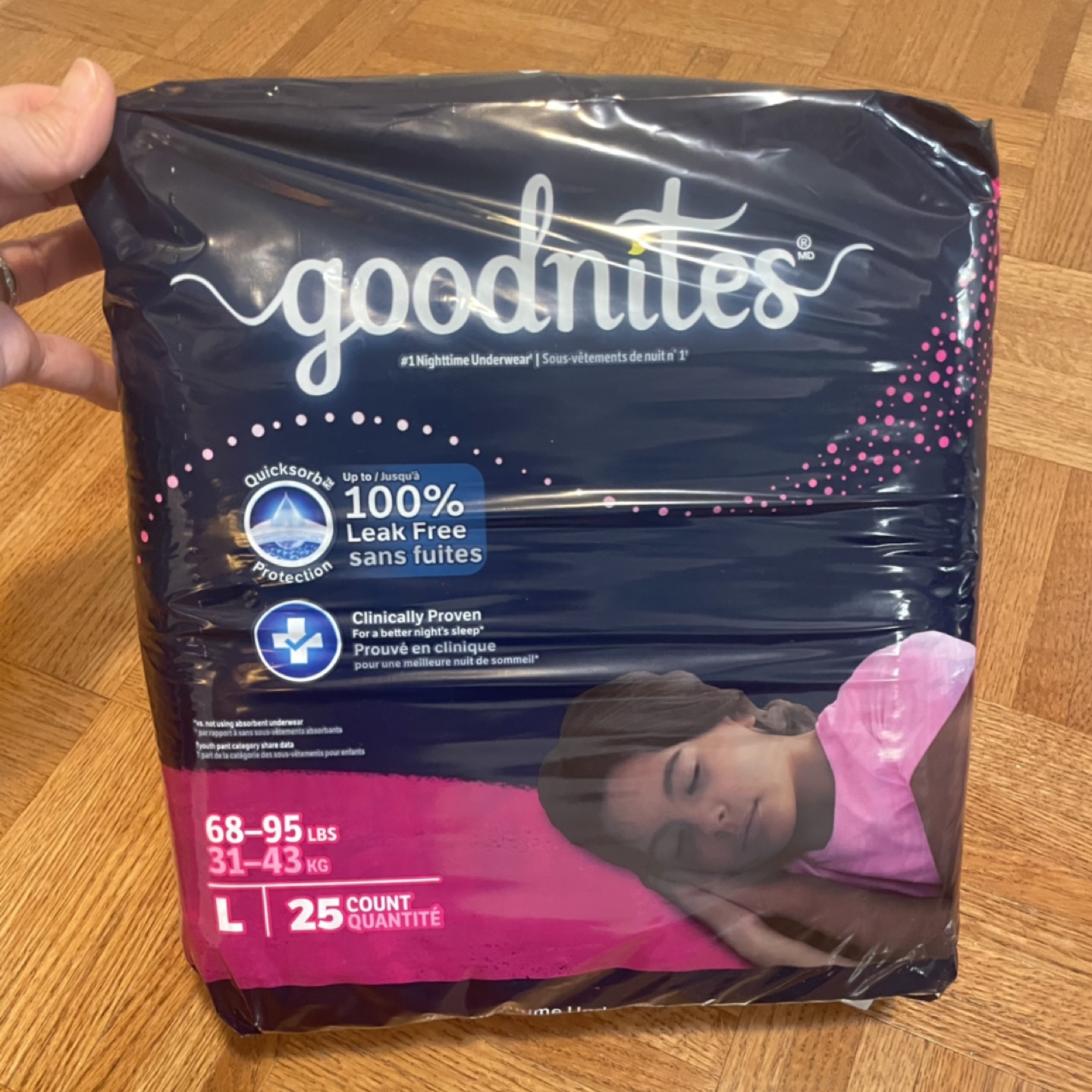 GoodNites Huggies Girls Bedwetting Night Time Underwear - photo 2