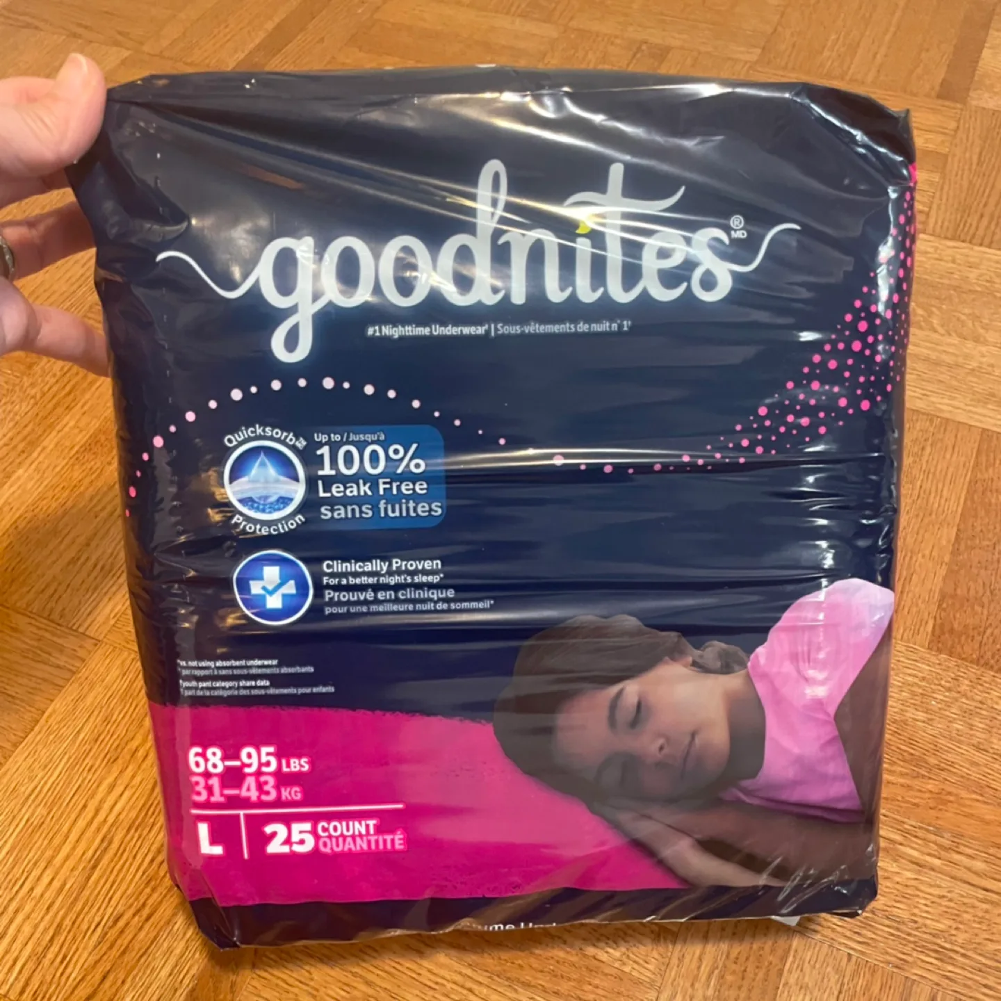 GoodNites Huggies Girls Bedwetting Night Time Underwear image indicator(2)