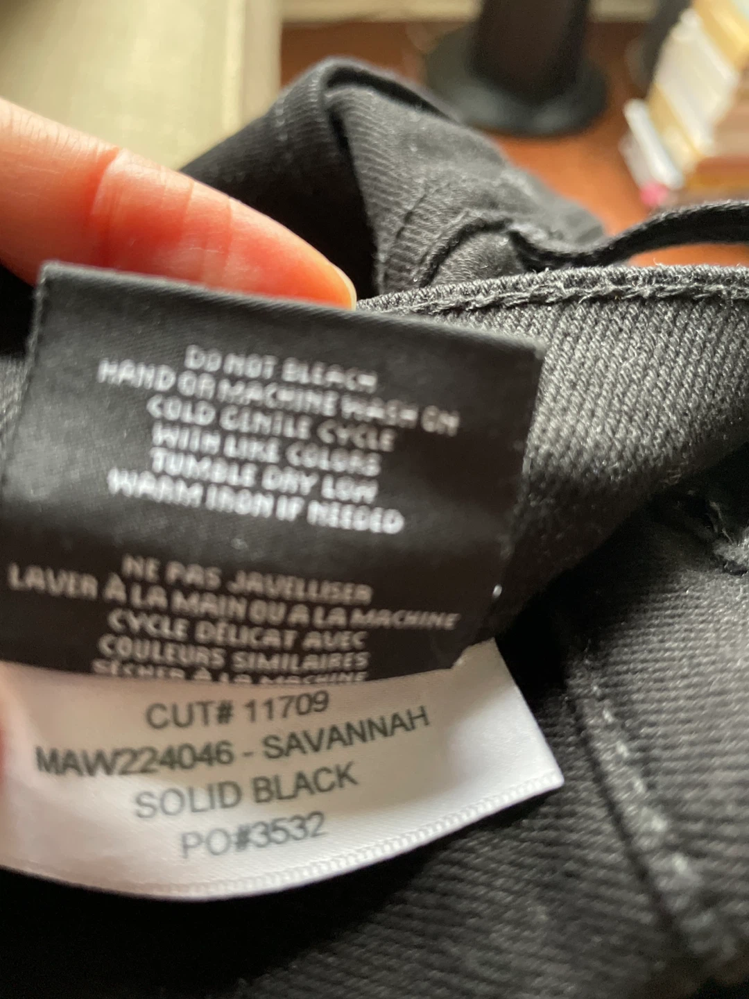 Modern American Black Wide Leg Pants - photo 2