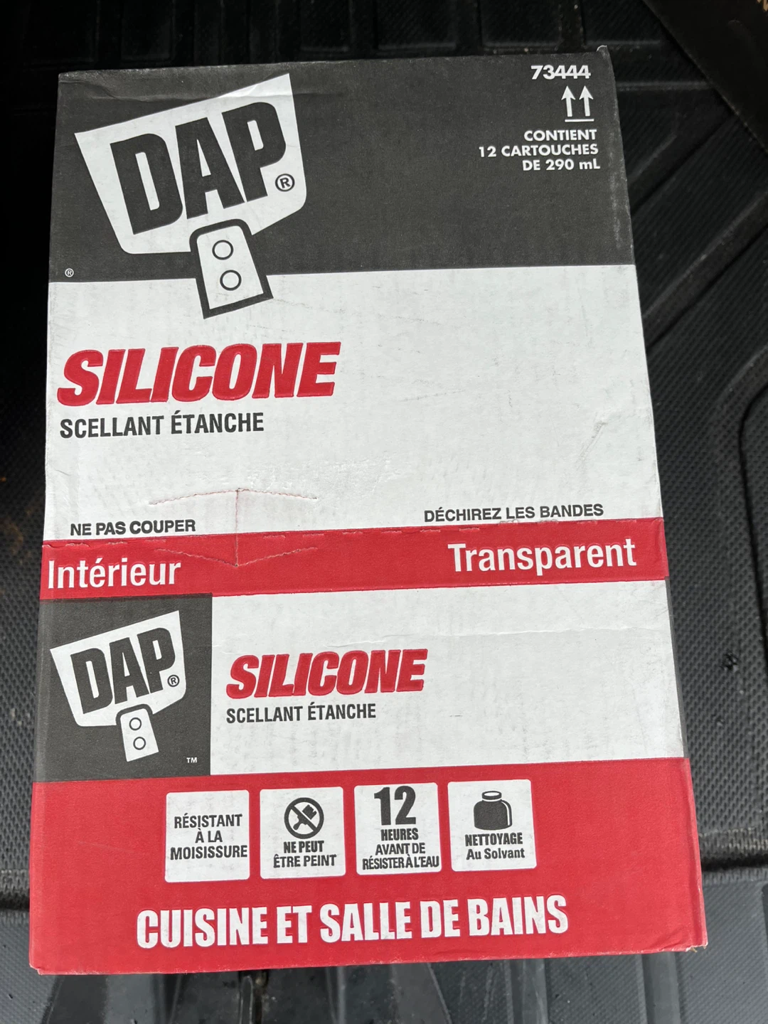 DAP Silicone Waterproof Sealant - Clear - photo 3