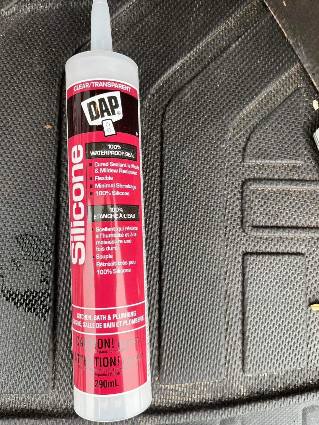 DAP Silicone Waterproof Sealant - Clear - photo 4