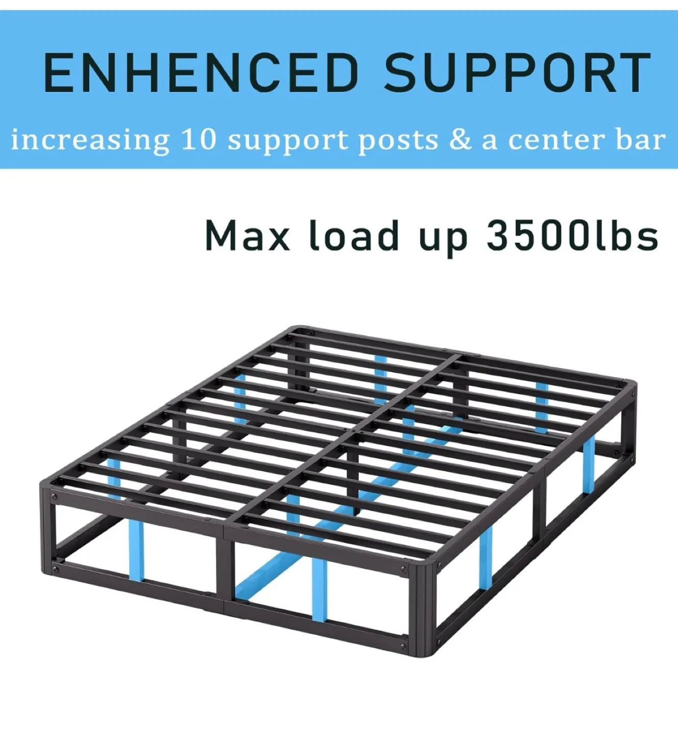 Full Size Metal Bed Frame - SBS3003A-7 image indicator(4)