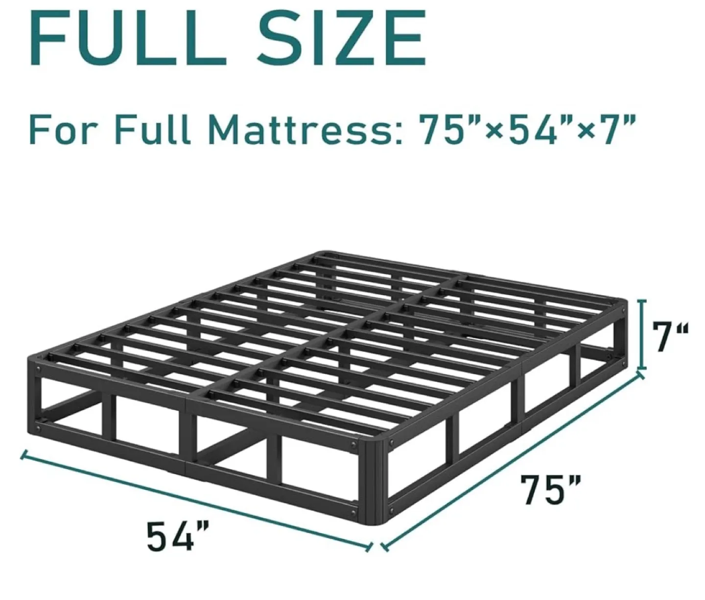 Full Size Metal Bed Frame - SBS3003A-7 image indicator(3)