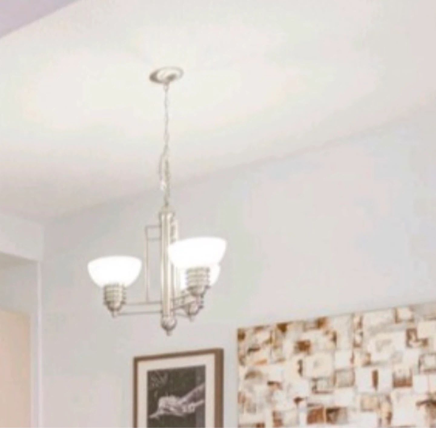Chandelier - 3 Light Fixture - photo 2
