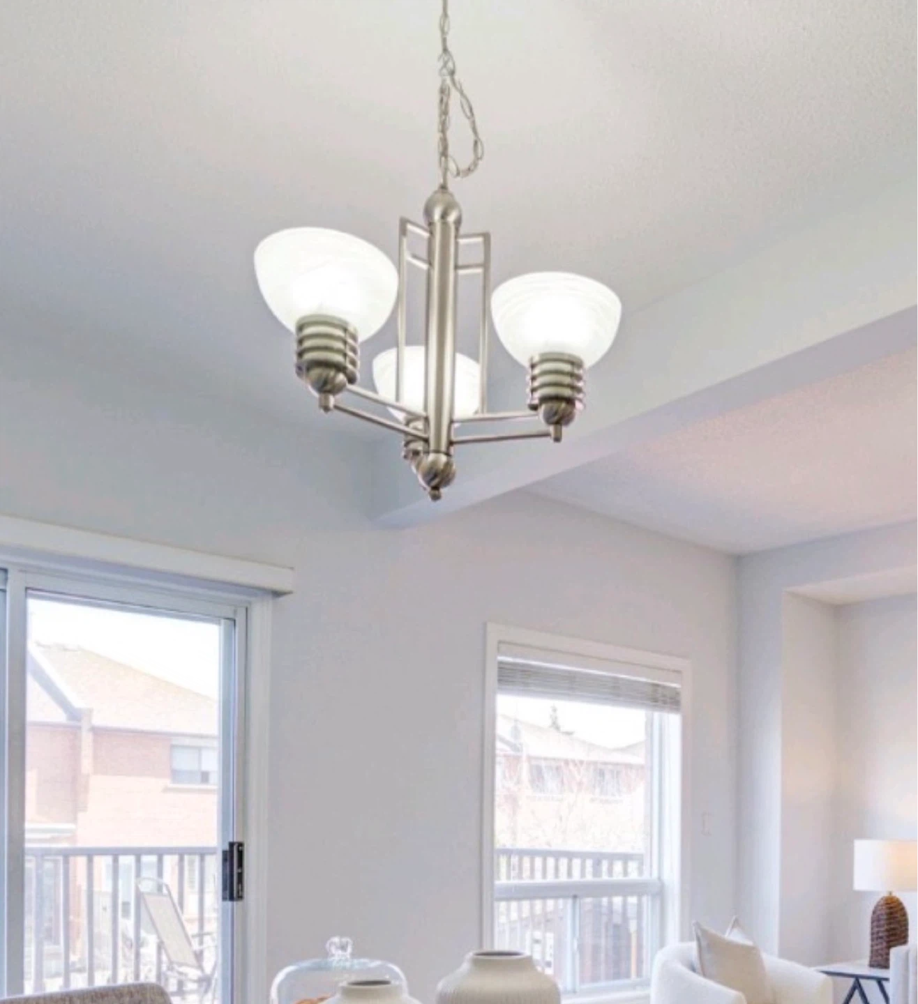 Chandelier - 3 Light Fixture - photo 3